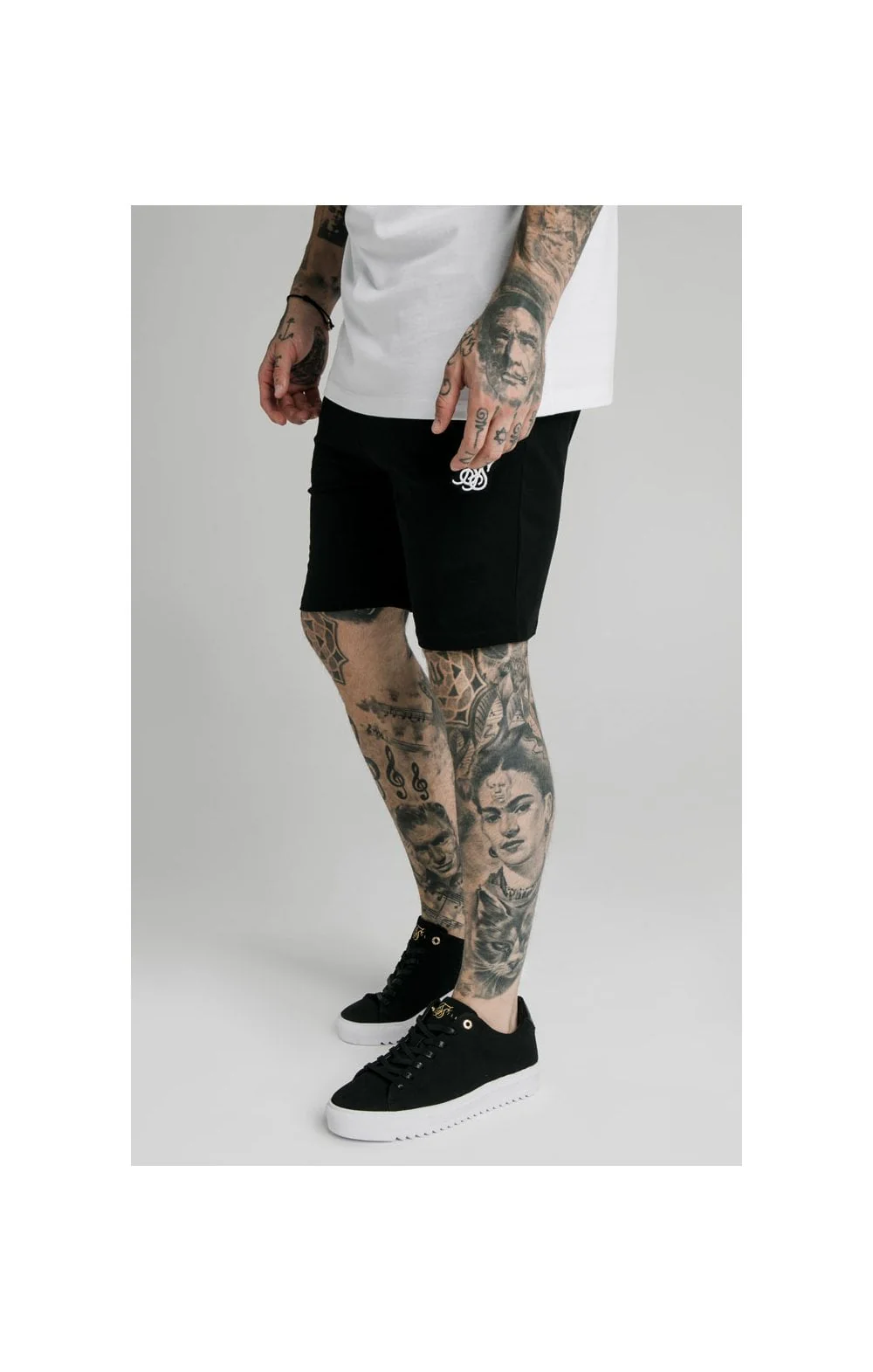 Black Essential Jersey Short - Image 2