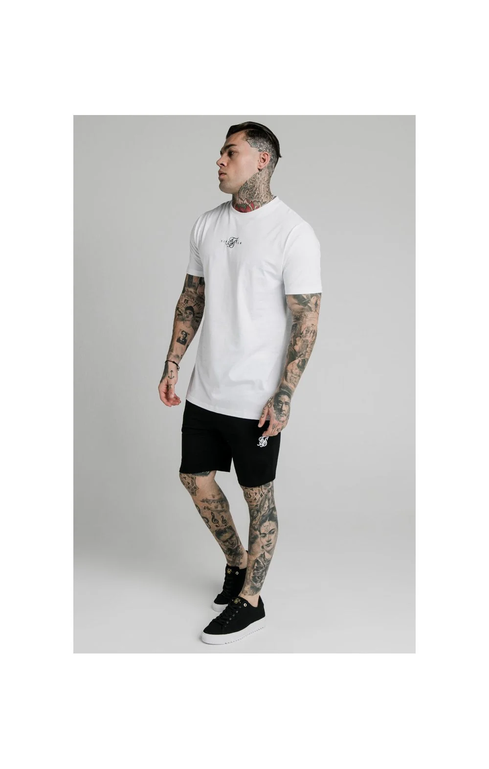 Black Essential Jersey Short - Image 4