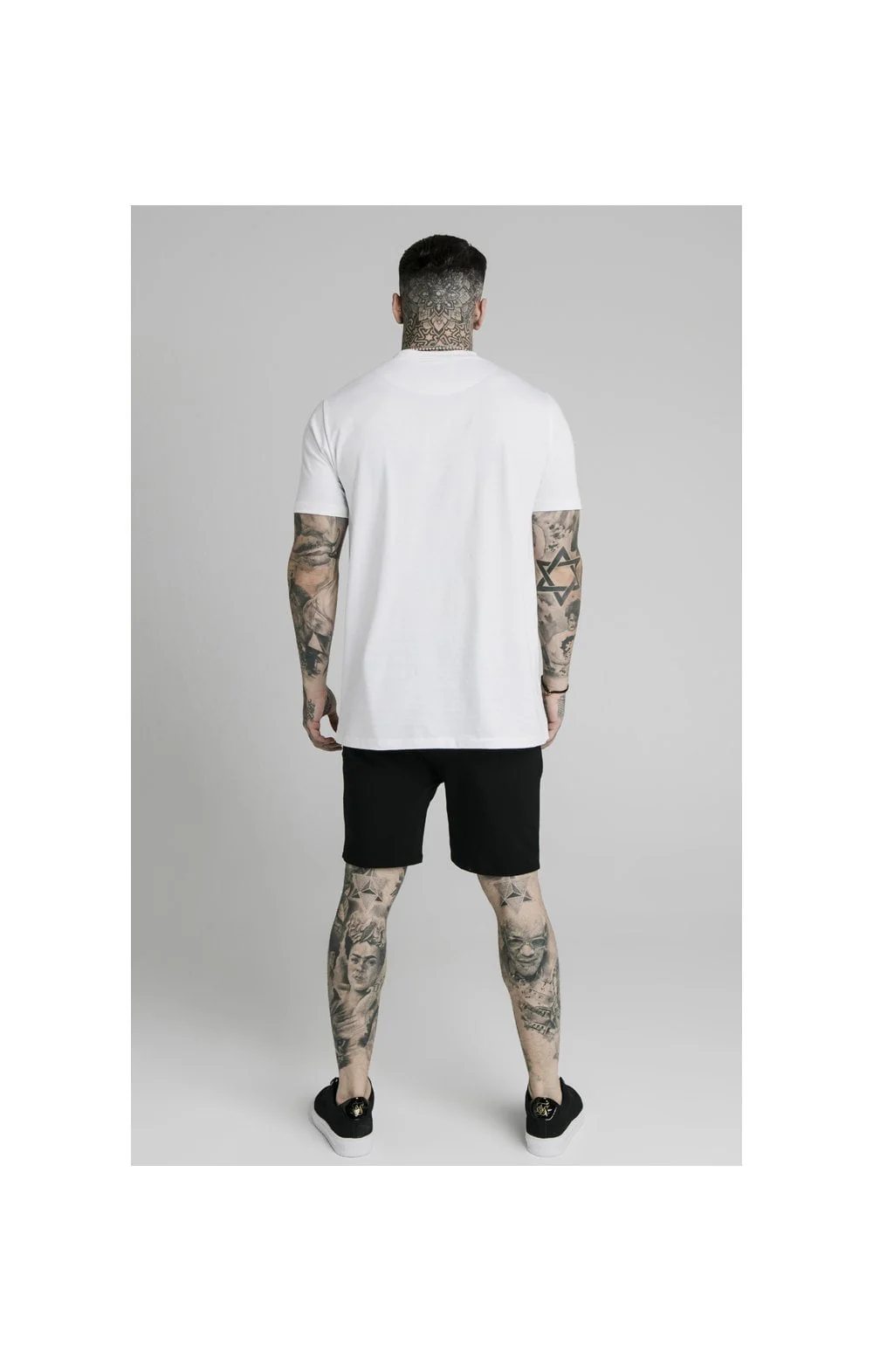 Black Essential Jersey Short - Image 5