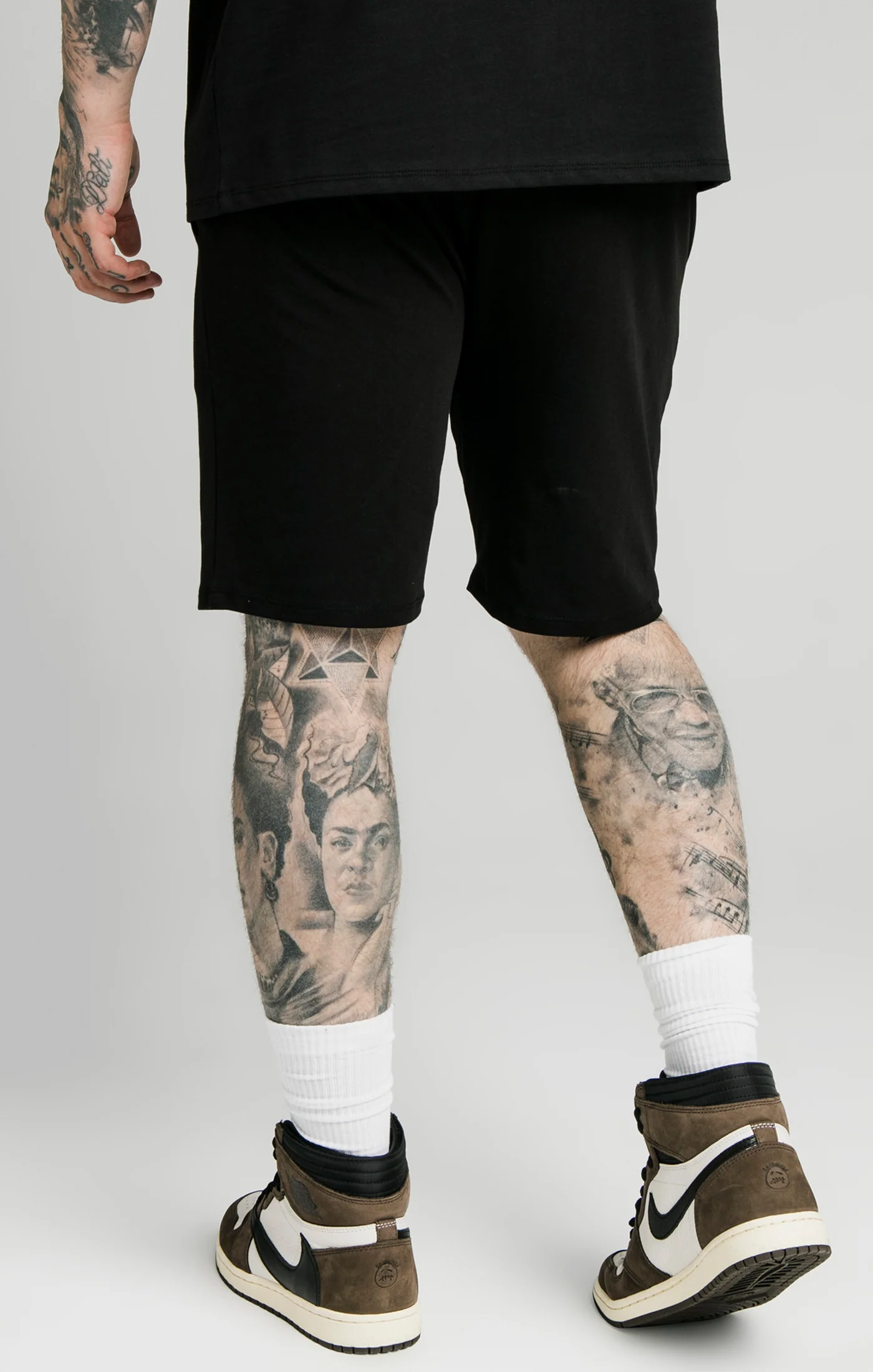 SikSilk Jersey Shorts - Black - Image 2