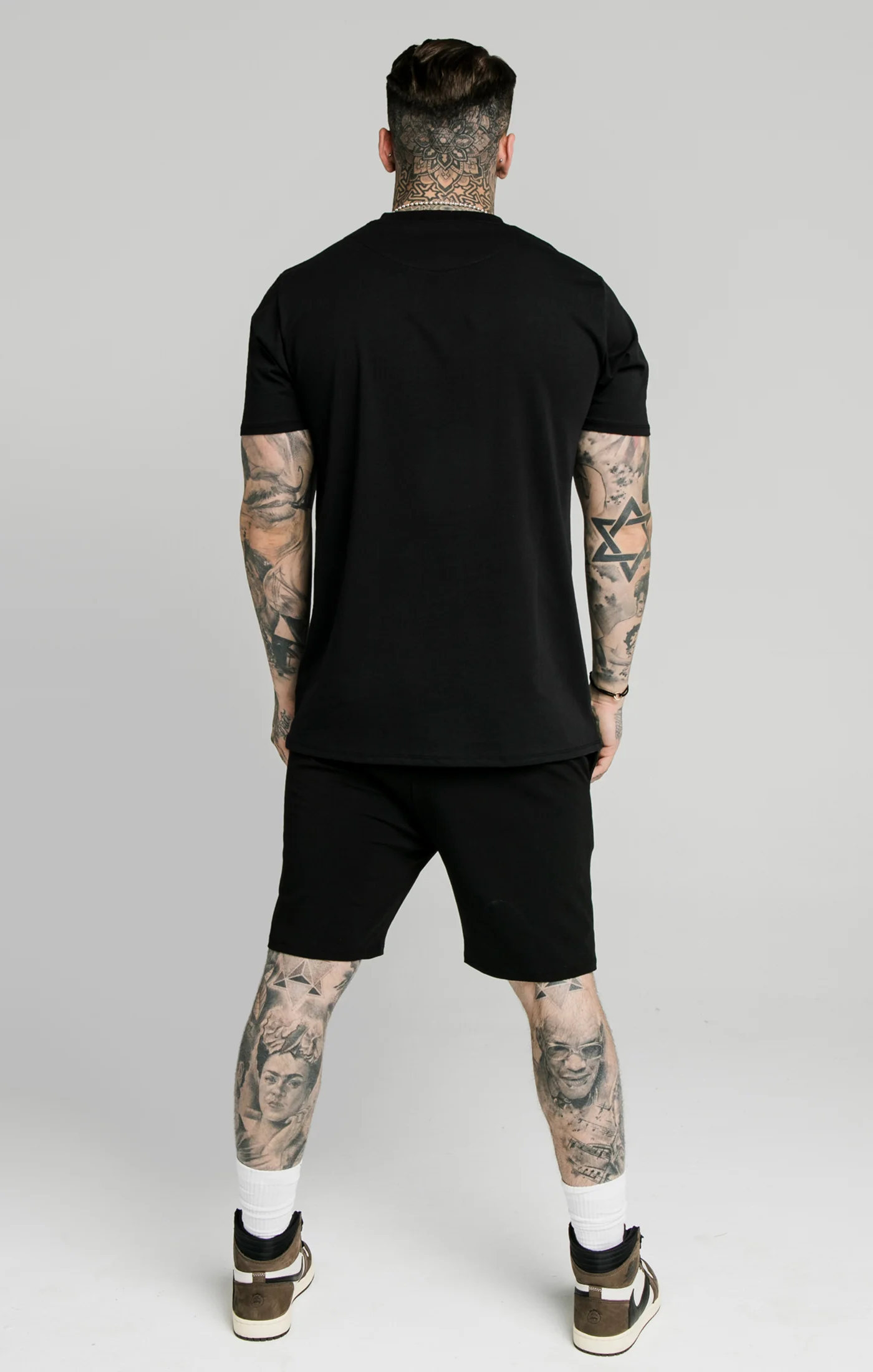 SikSilk Jersey Shorts - Black - Image 5