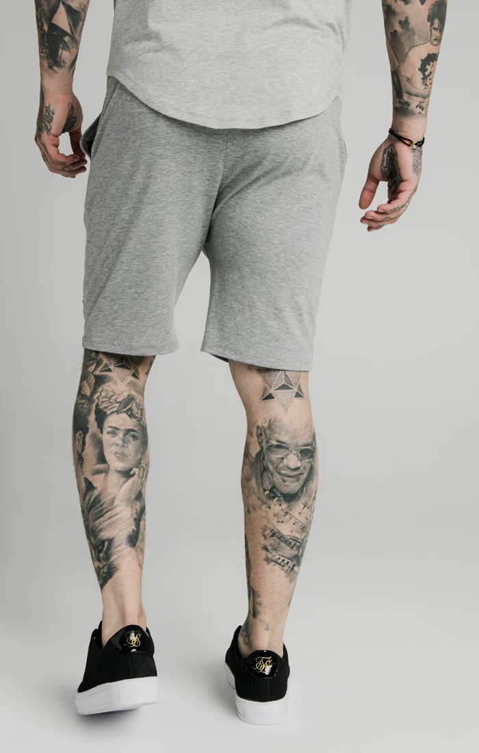 Grey Essential Jersey Short - Image 3