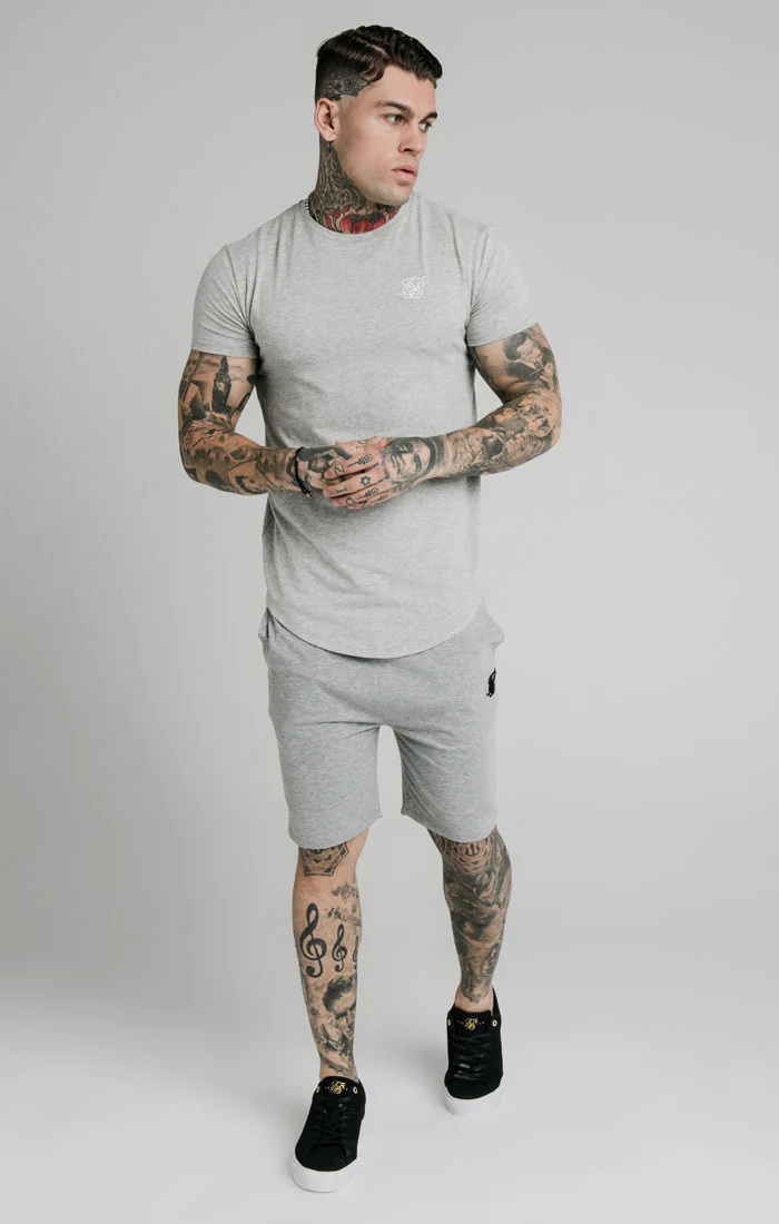 Grey Essential Jersey Short - Image 4