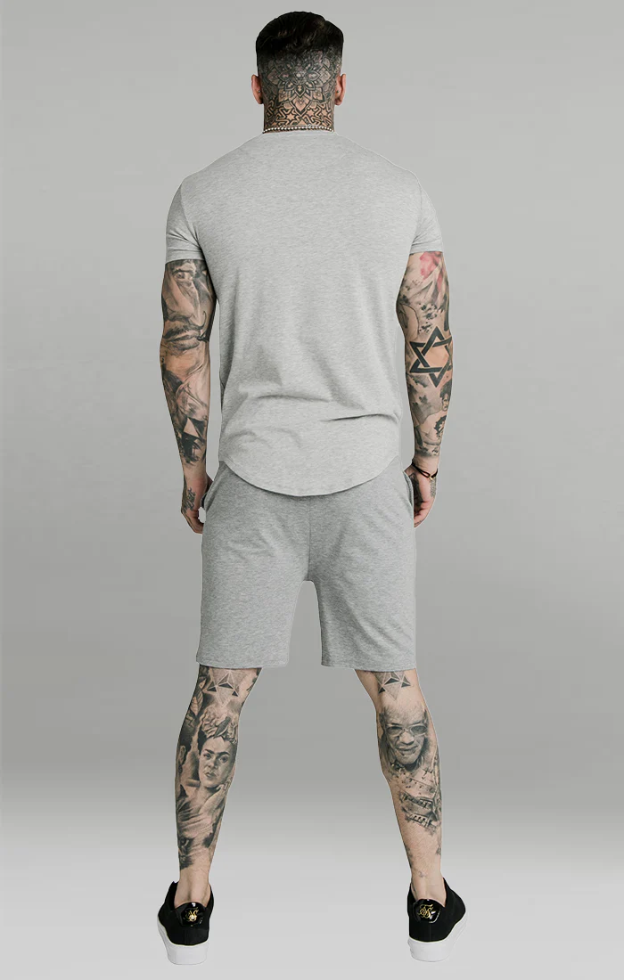 Grey Essential Jersey Short - Image 5