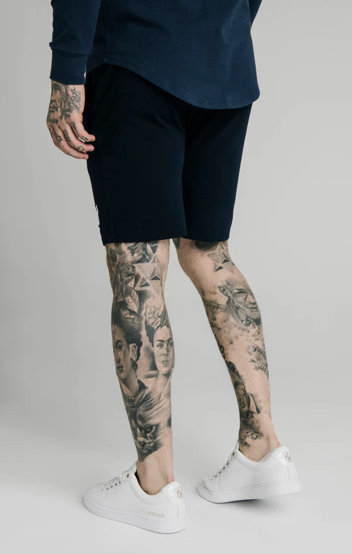 Navy Essential Jersey Short - Image 3