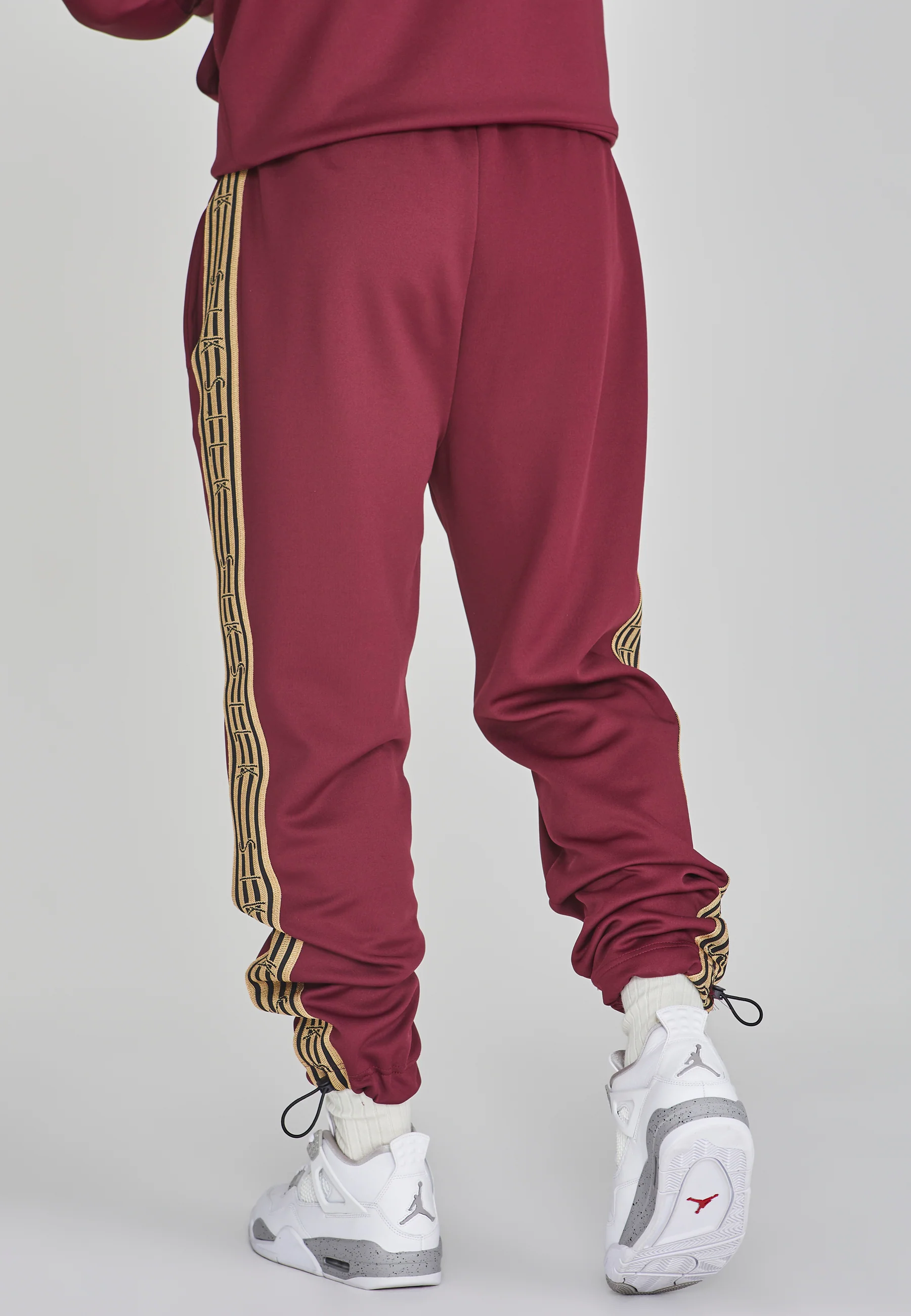 Burgundy Joggers - Image 4