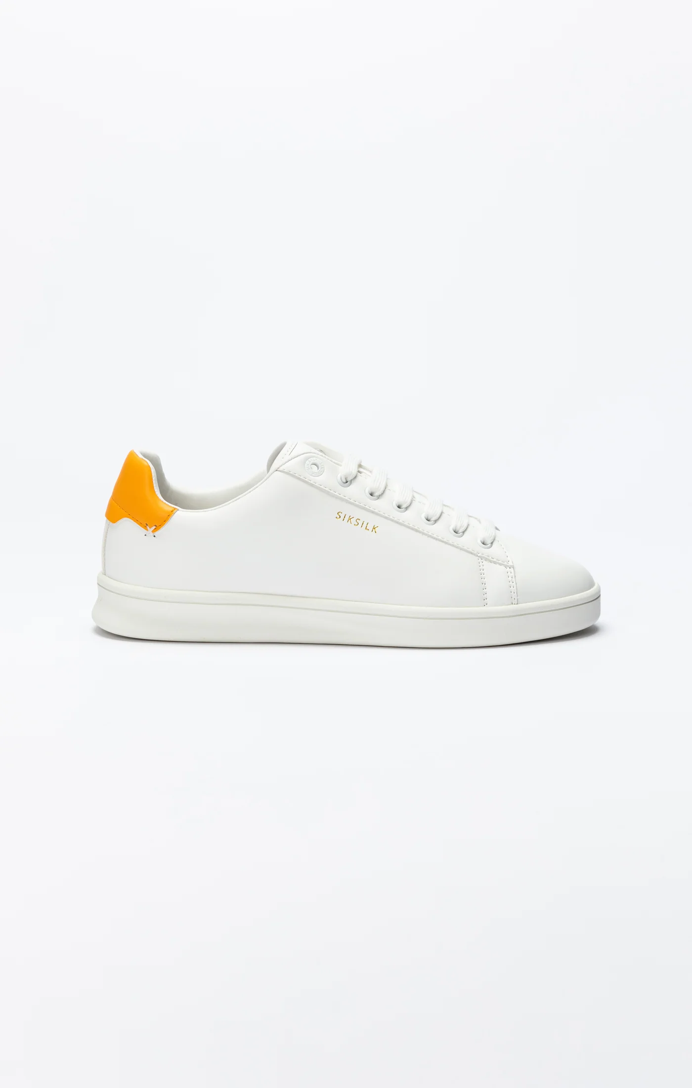 White Low-Top Casual Trainer