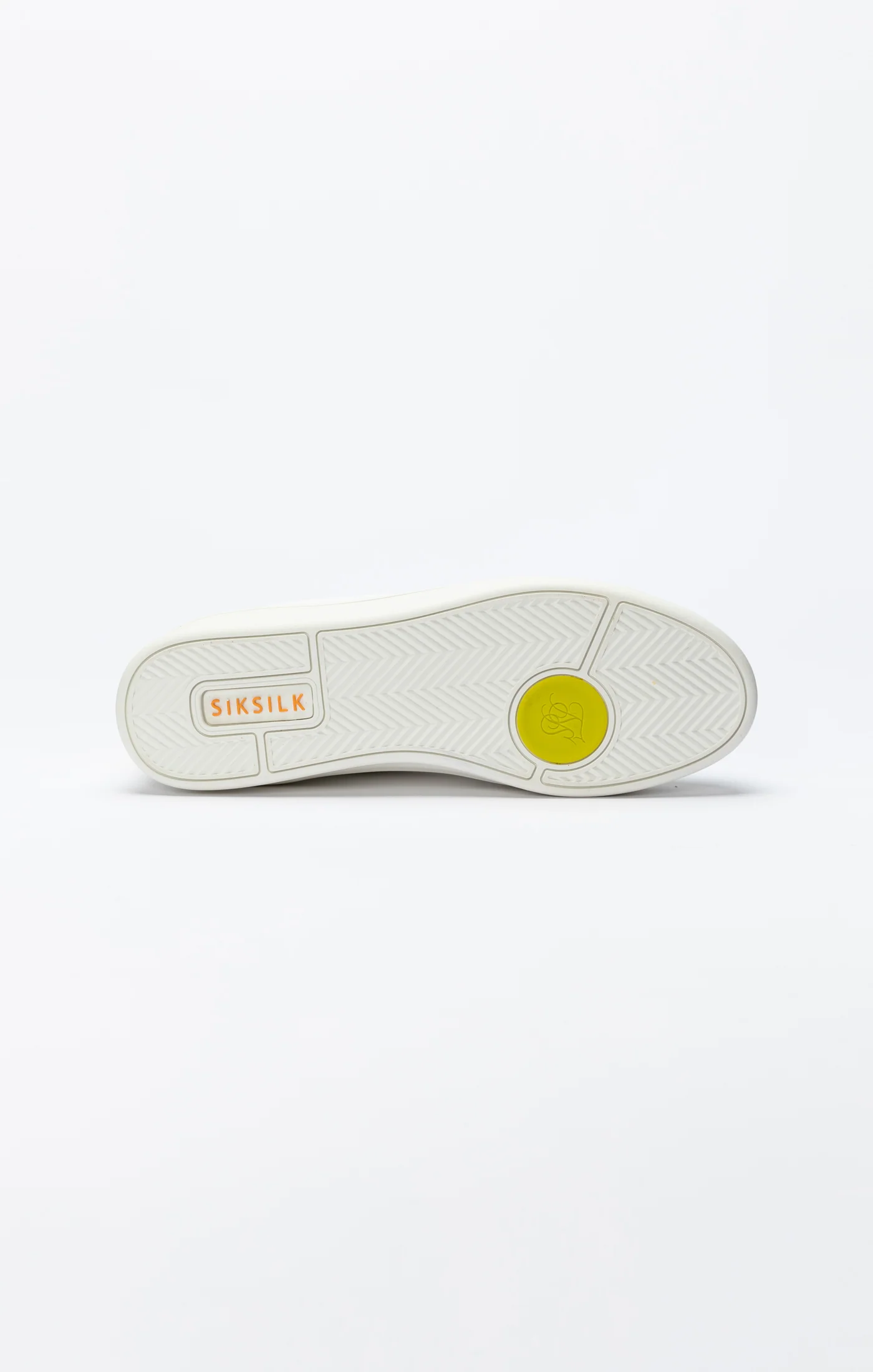 White Low-Top Casual Trainer - Image 3