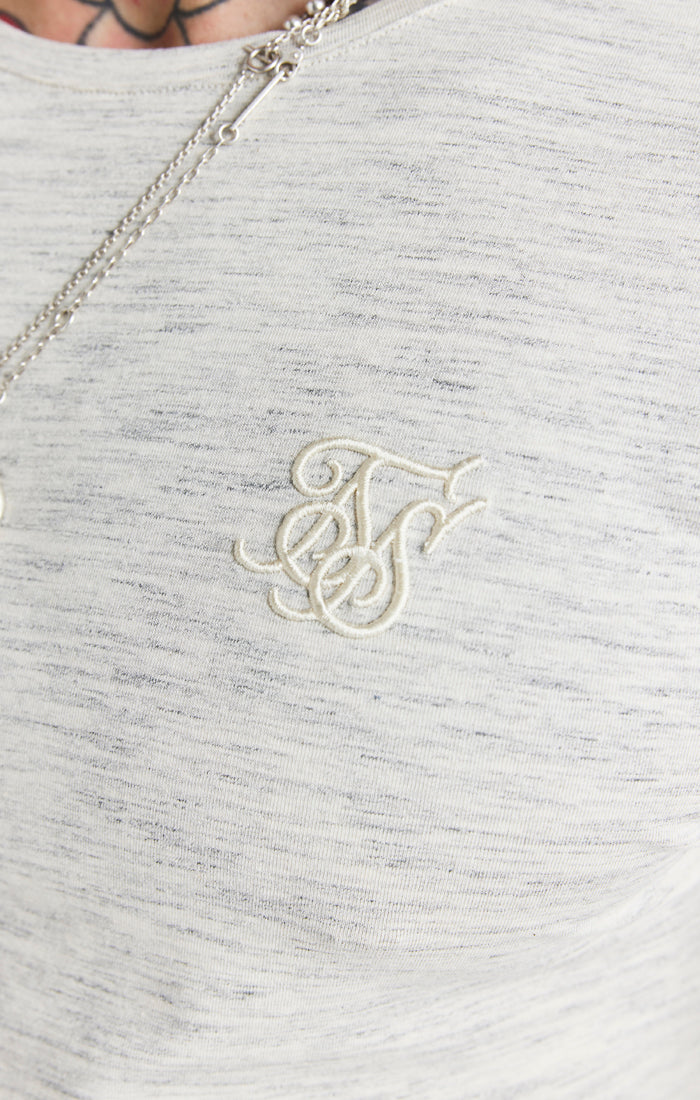 Snow Marl Muscle Fit T-Shirt - Image 3