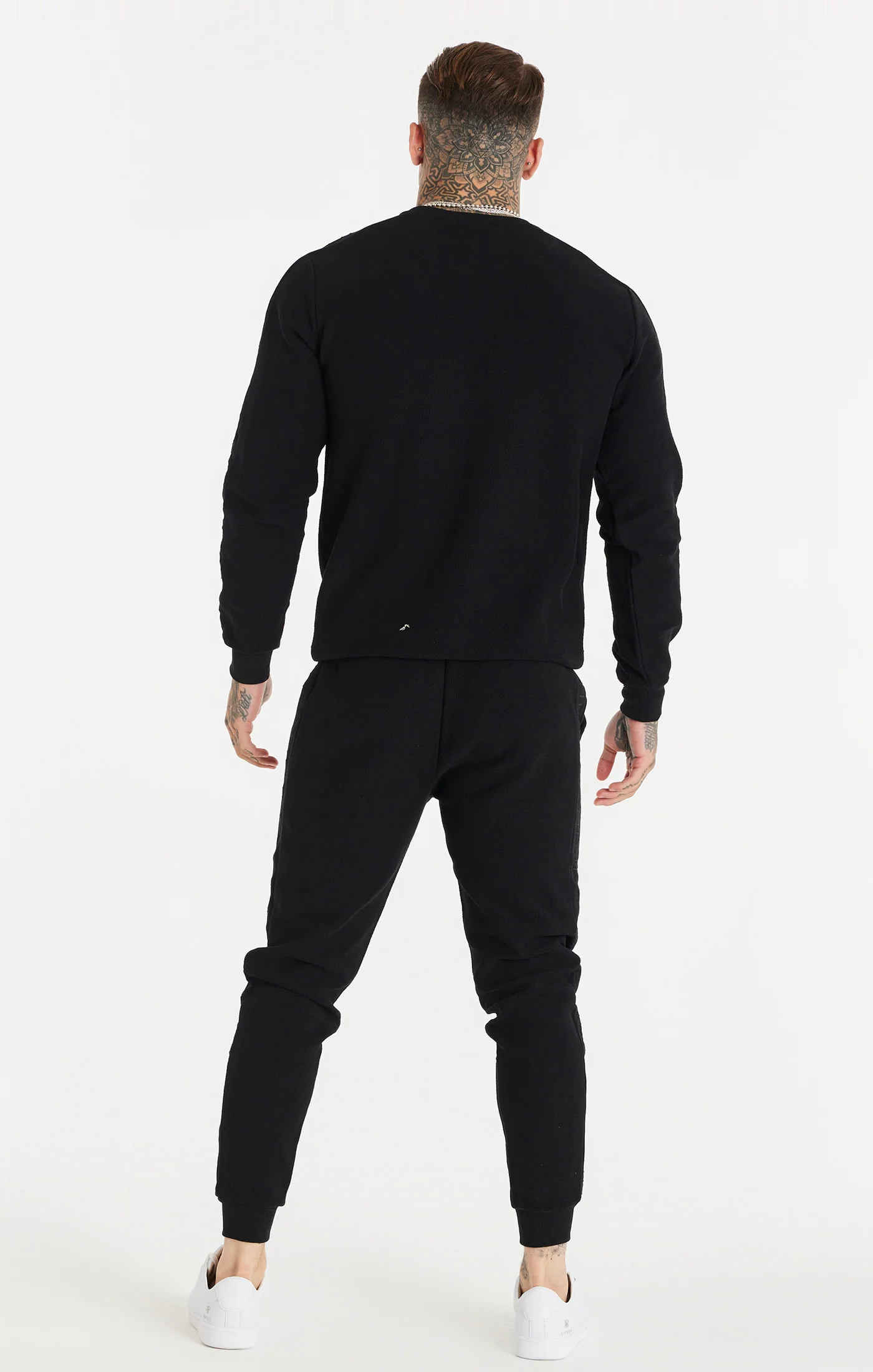 Black Embroidered Sweatshirt - Image 5