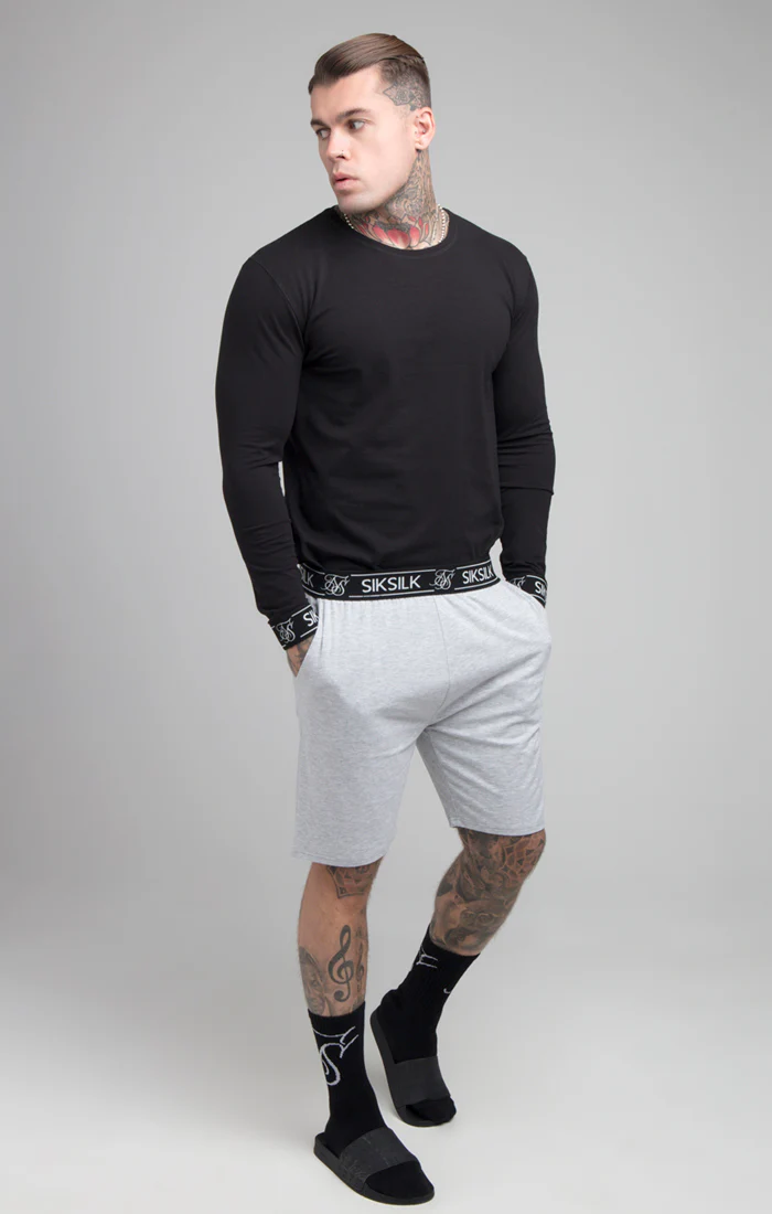 Black Long Sleeve T-Shirt - Image 2