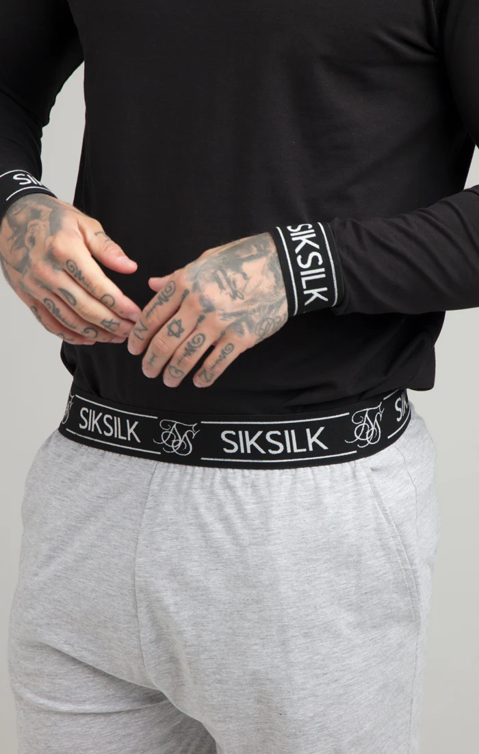 Black Long Sleeve T-Shirt - Image 4