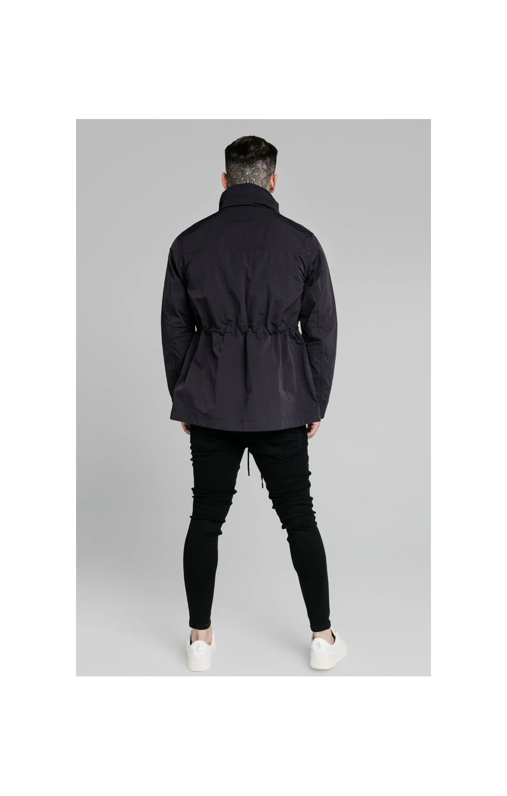SikSilk Lightweight Zip Jacket - Black - Image 5
