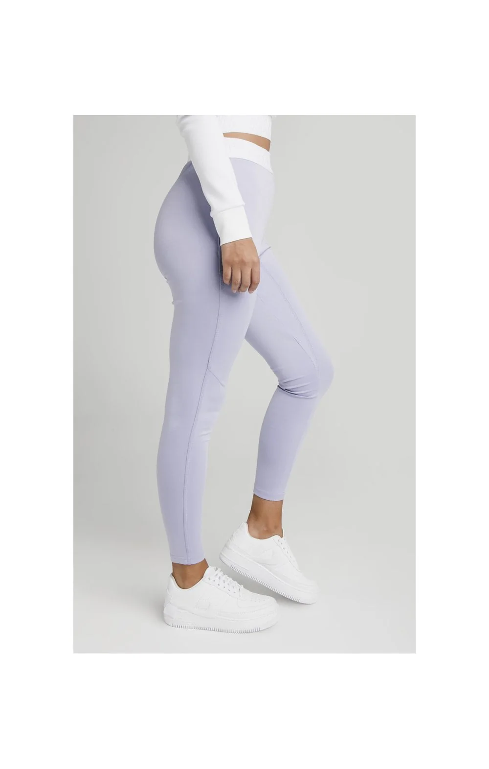 SikSilk Lilac Haze Track Pants - Lilac - Image 5
