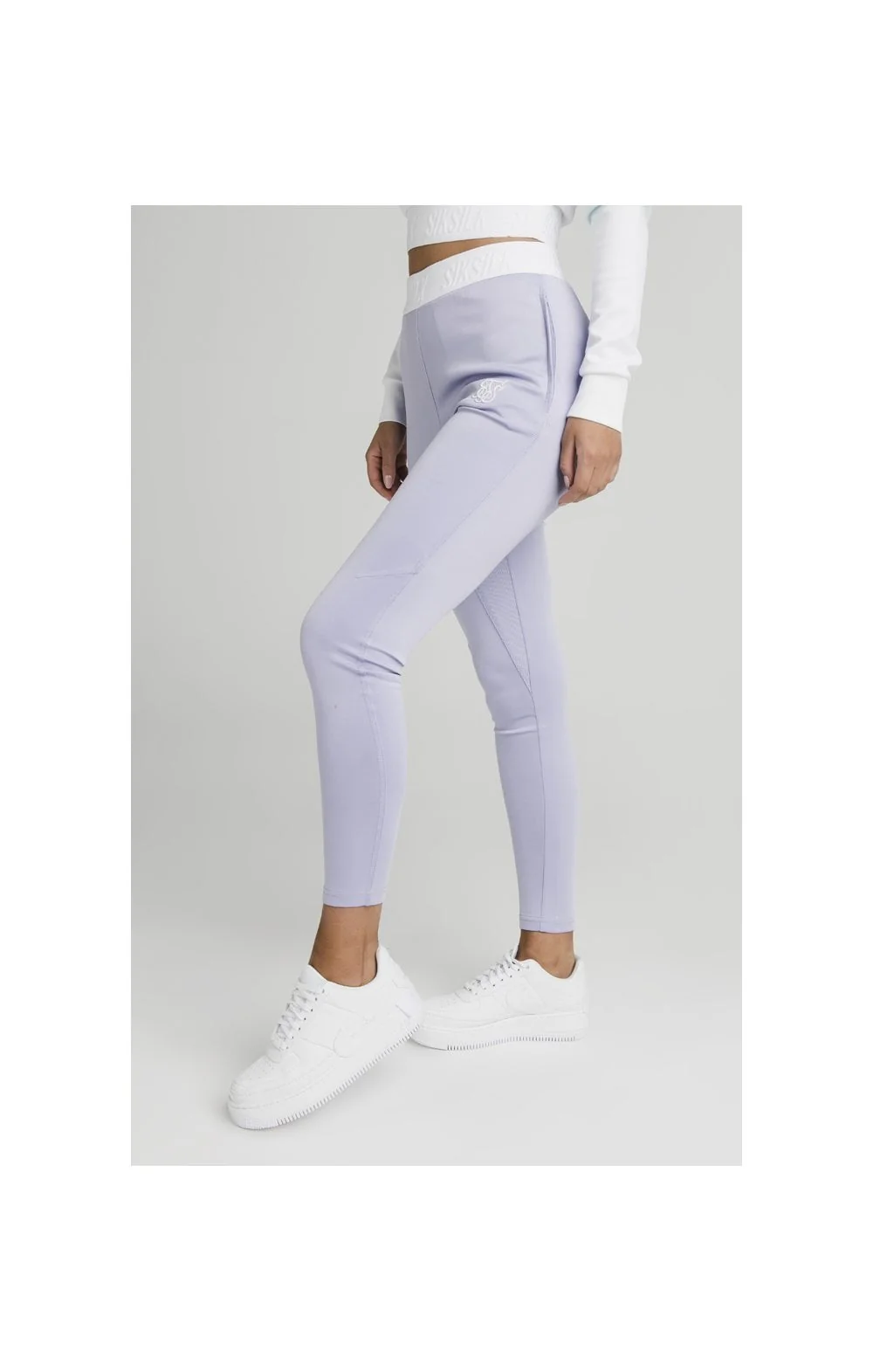 SikSilk Lilac Haze Track Pants - Lilac - Image 7