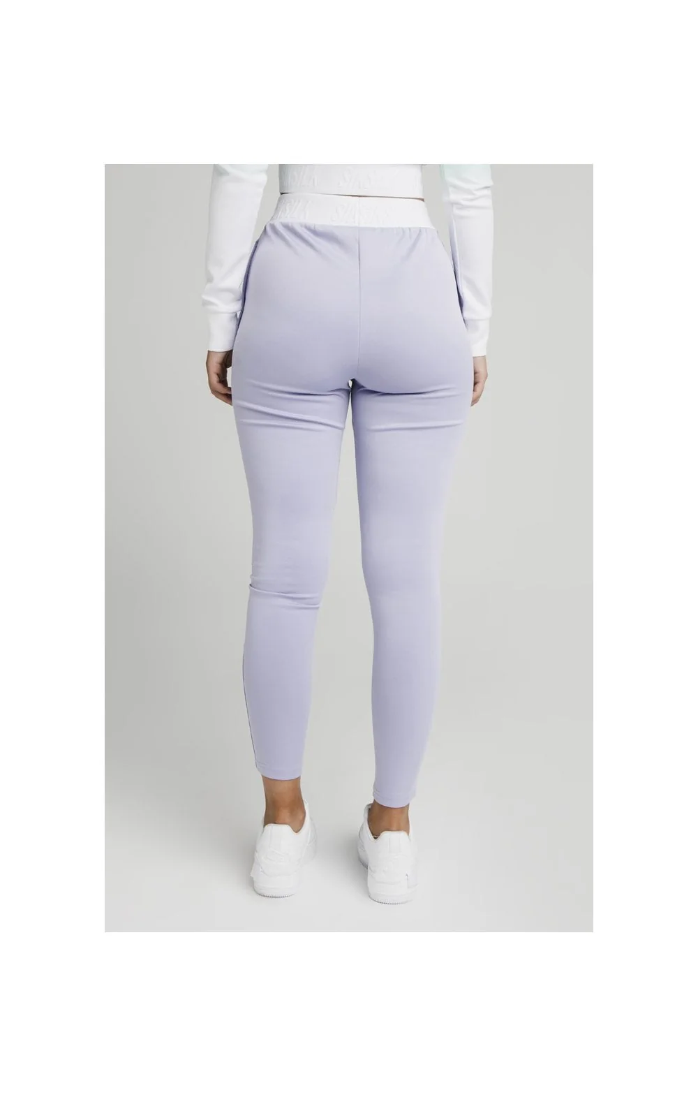 SikSilk Lilac Haze Track Pants - Lilac - Image 9