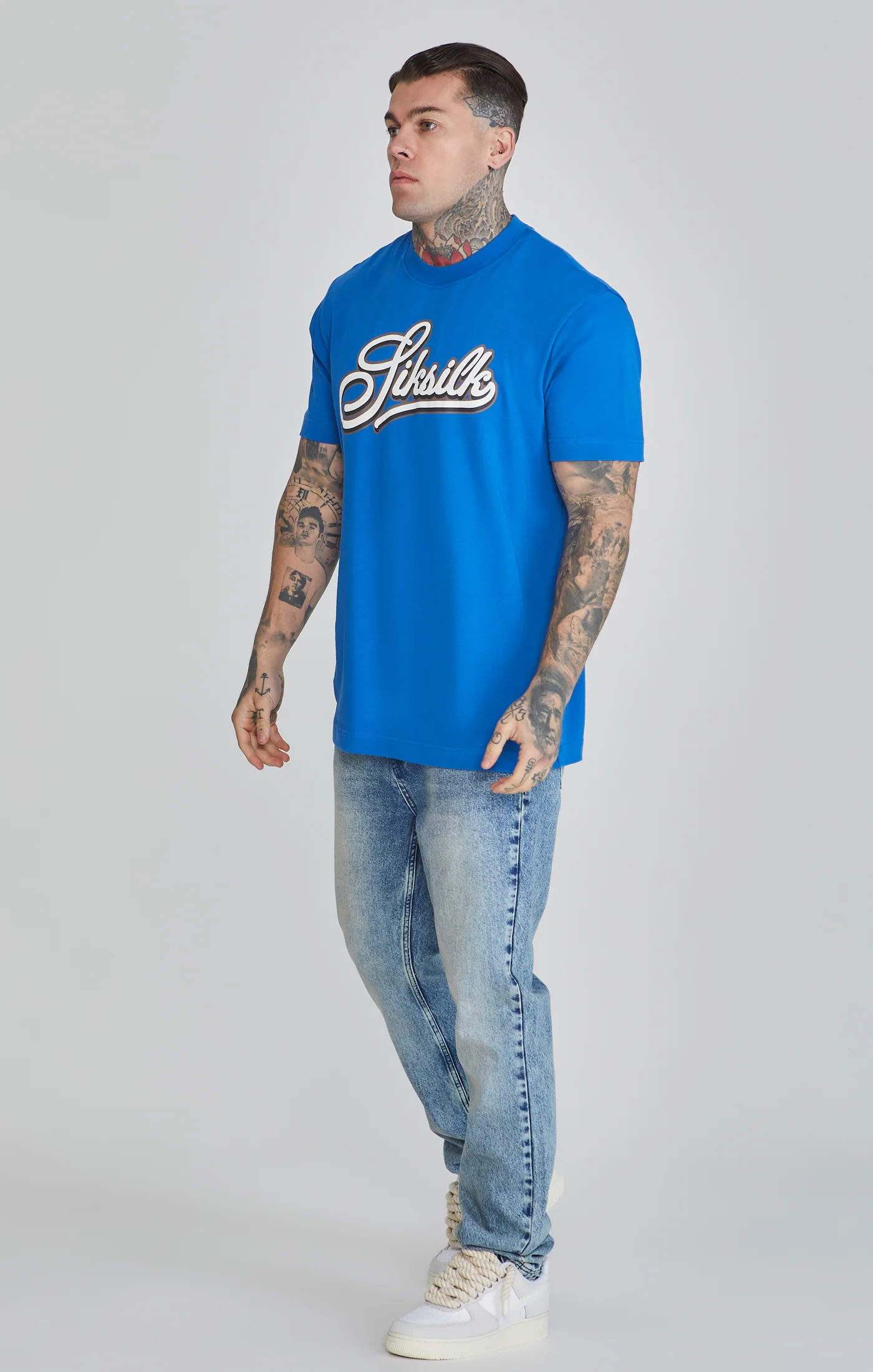 Blue Logo T-Shirt - Image 4