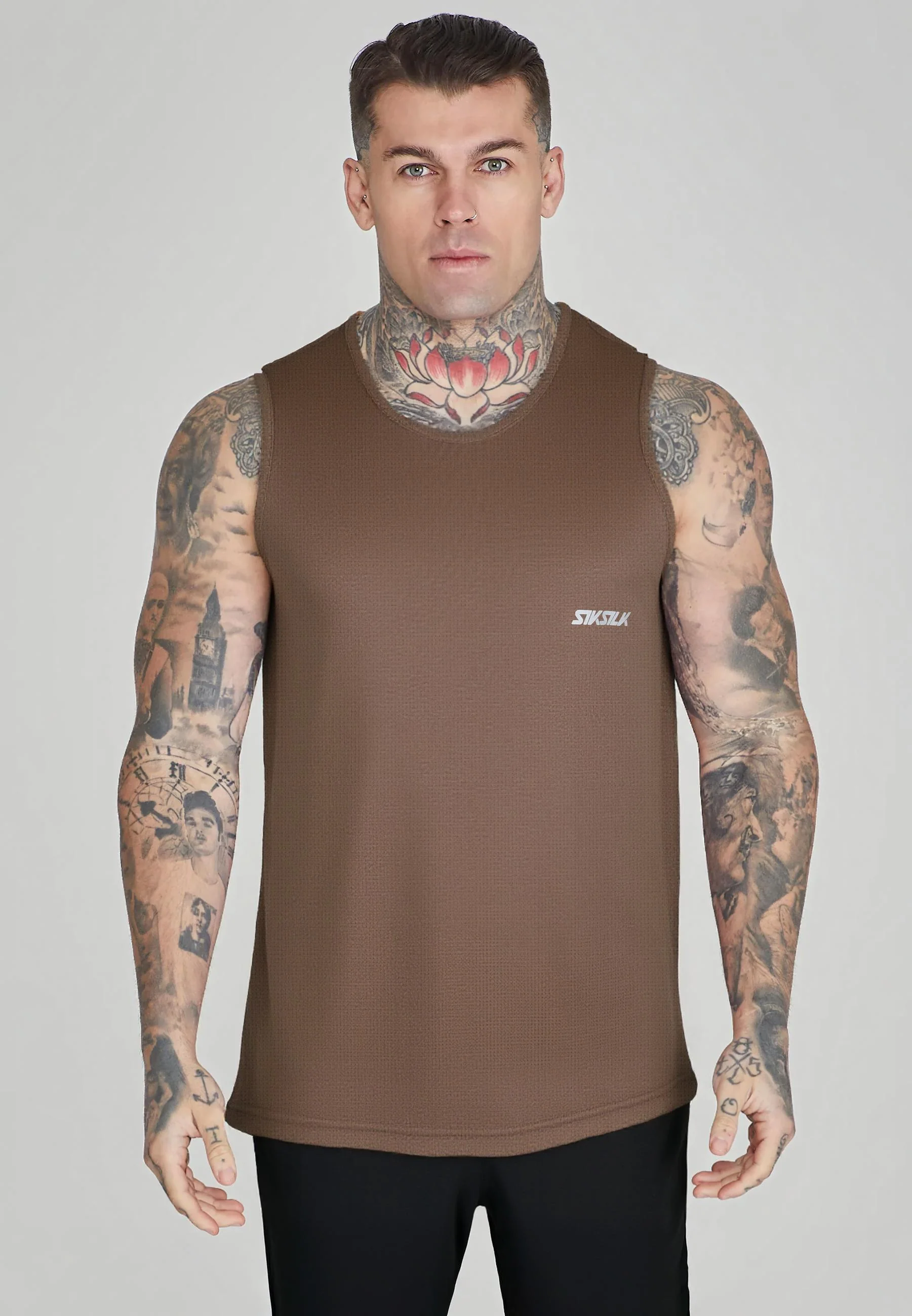 Brown Logo Vest - Image 2