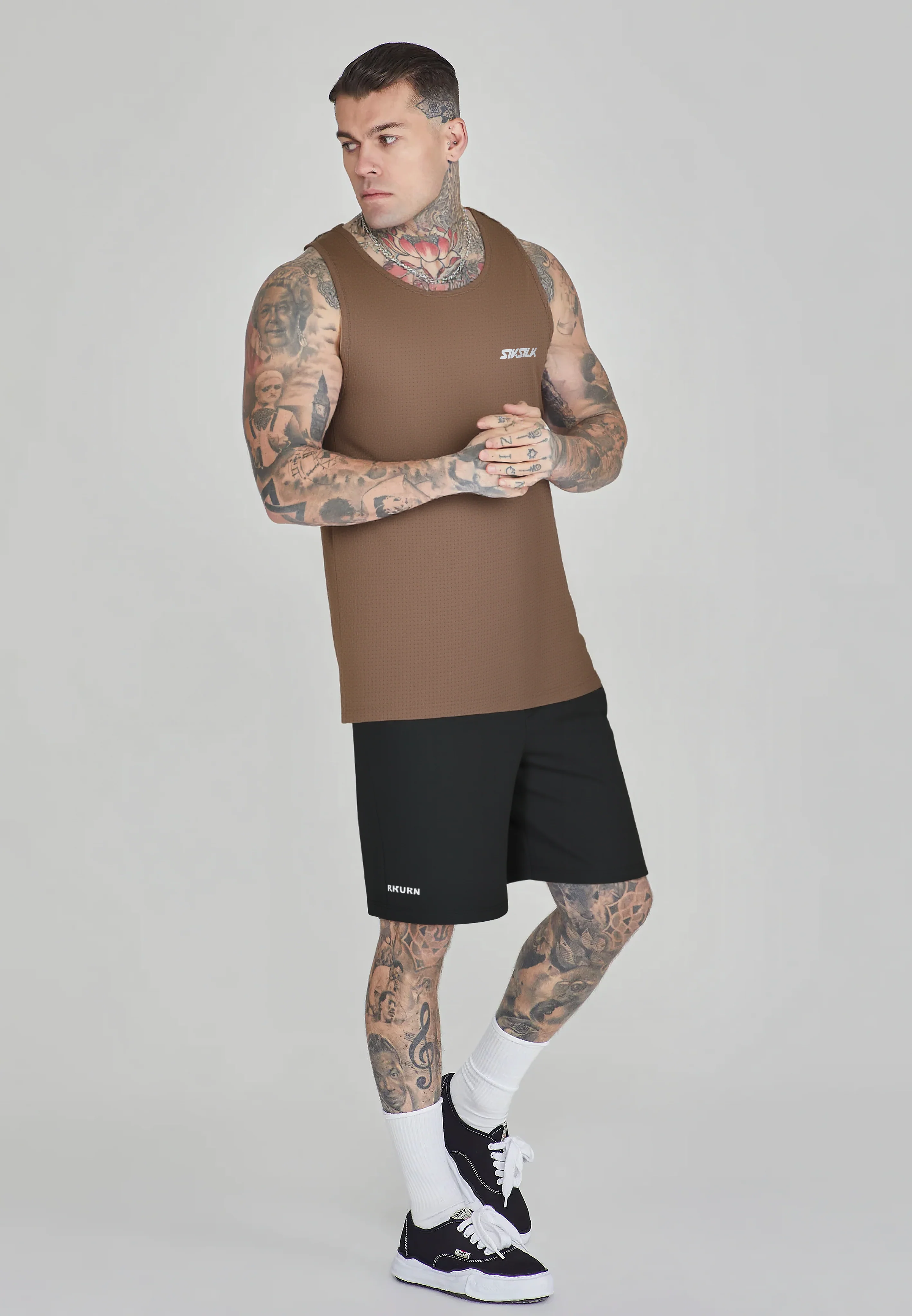 Brown Logo Vest - Image 5