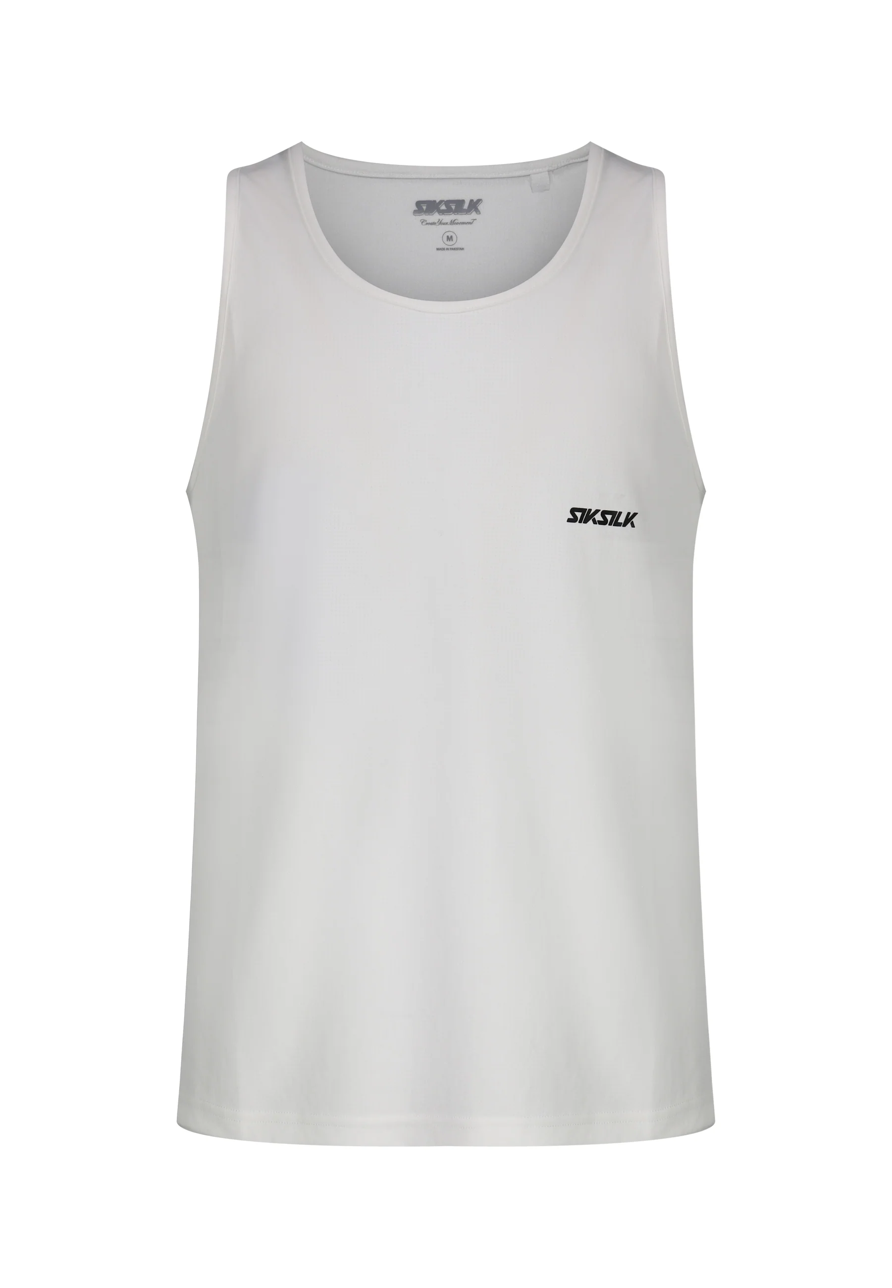White Logo Vest - Image 7