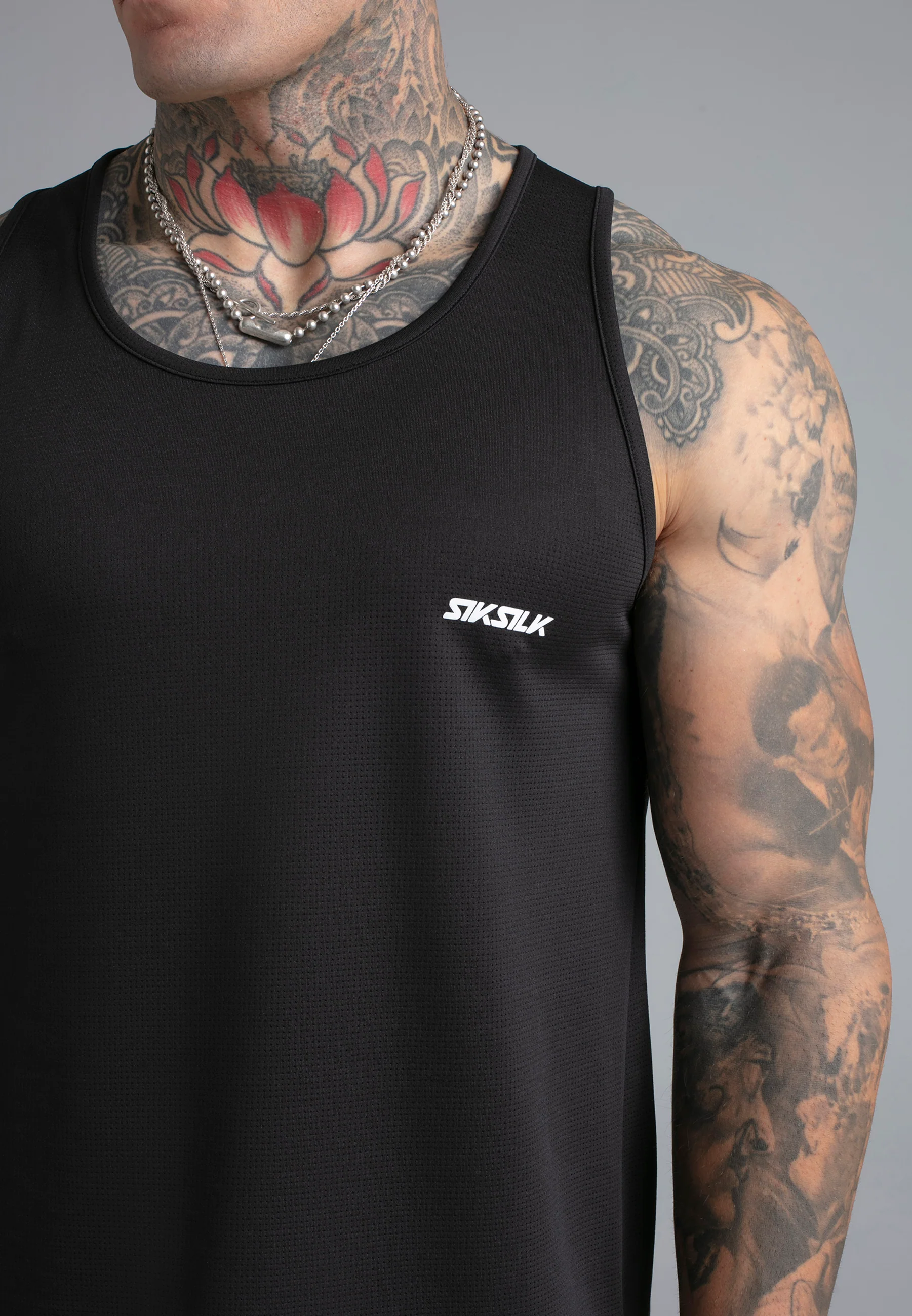 Black Logo Vest - Image 3