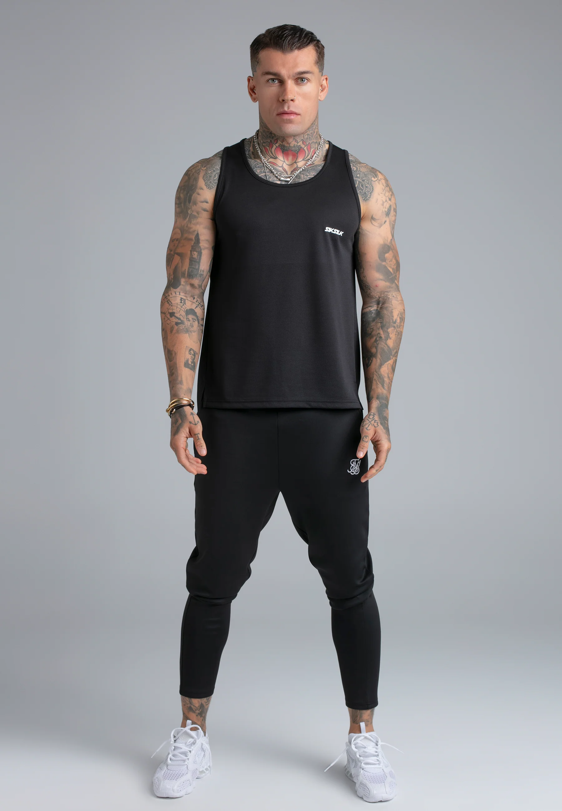 Black Logo Vest - Image 4