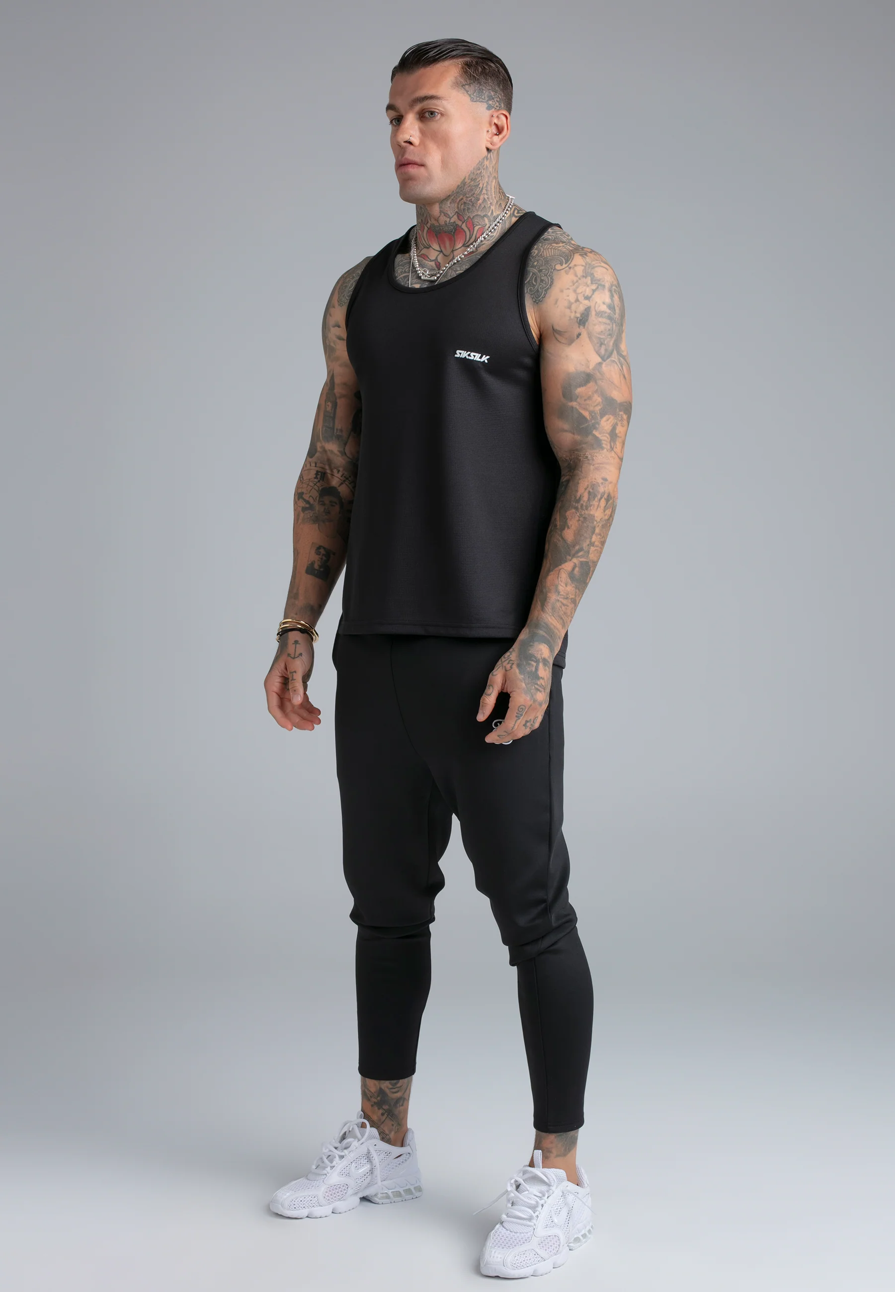 Black Logo Vest - Image 5