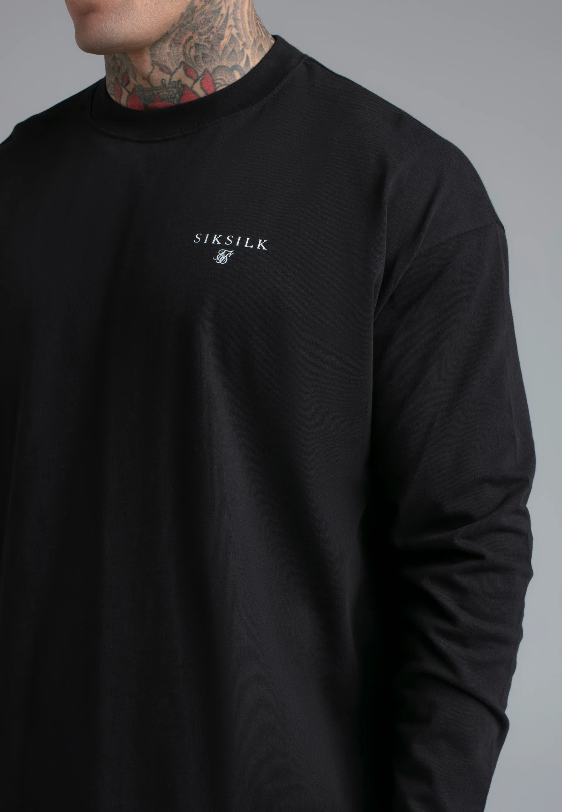 Black Long Sleeve T-Shirt - Image 2