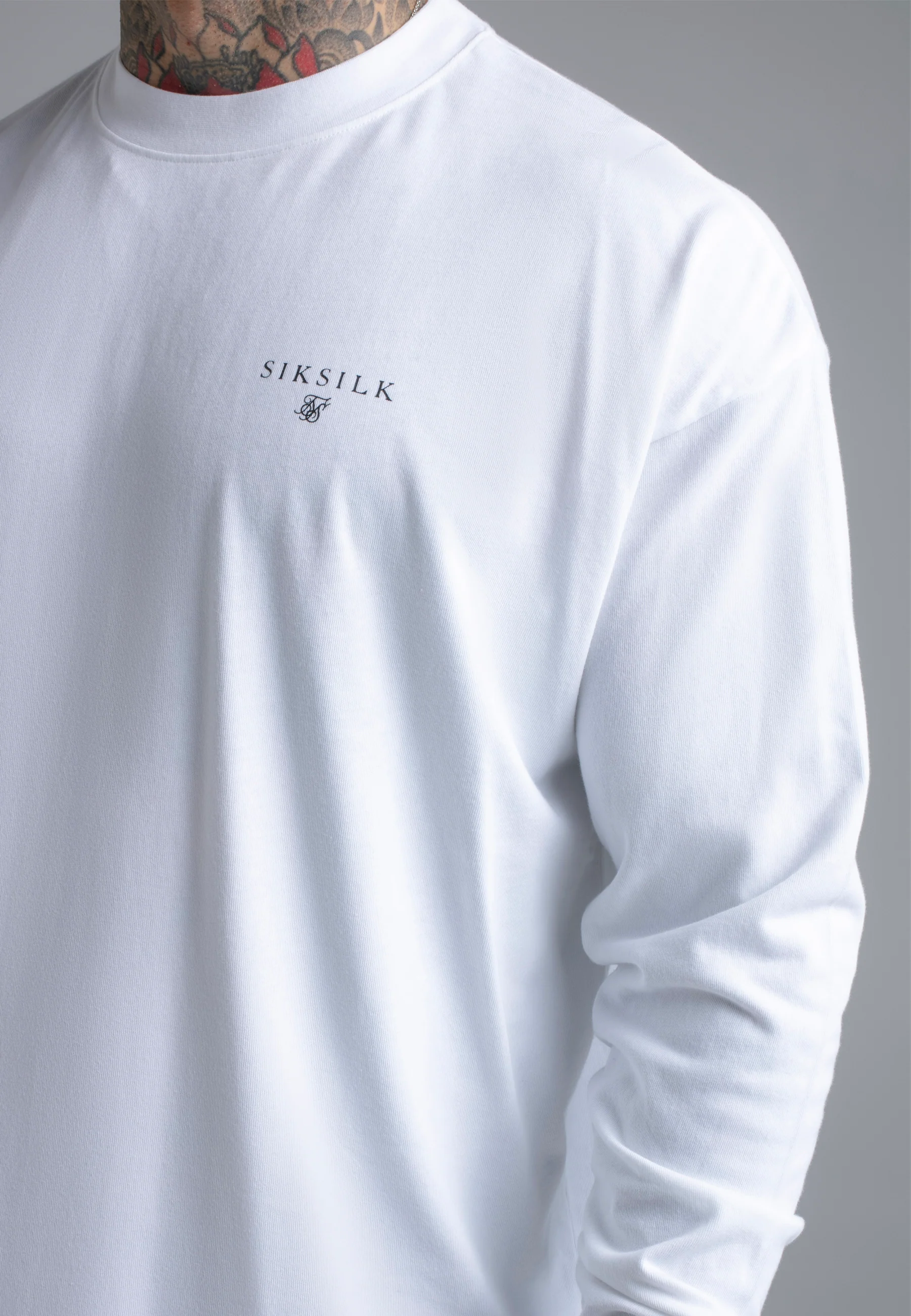 White Long Sleeve T-Shirt - Image 2