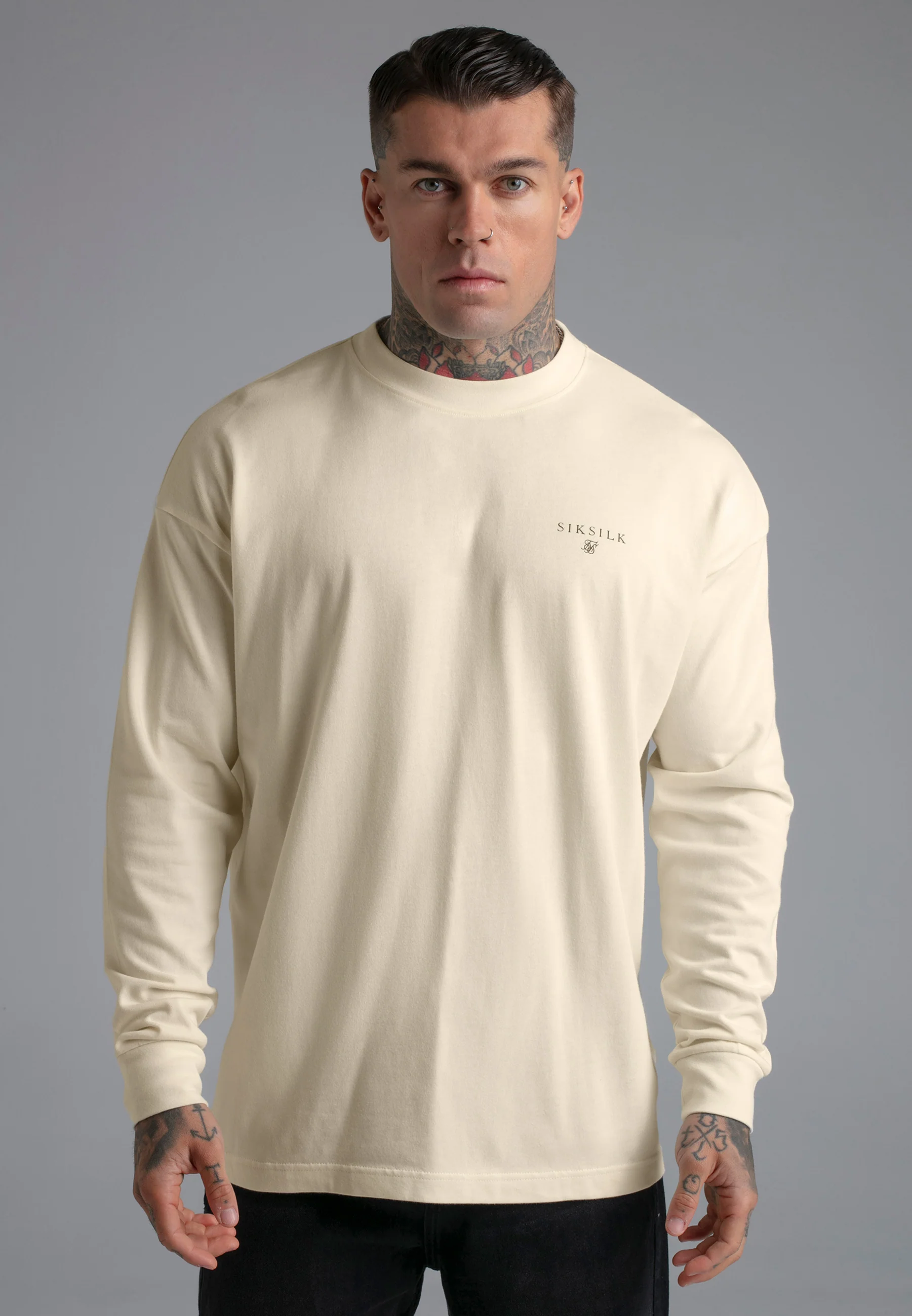Ecru Long Sleeve T-Shirt