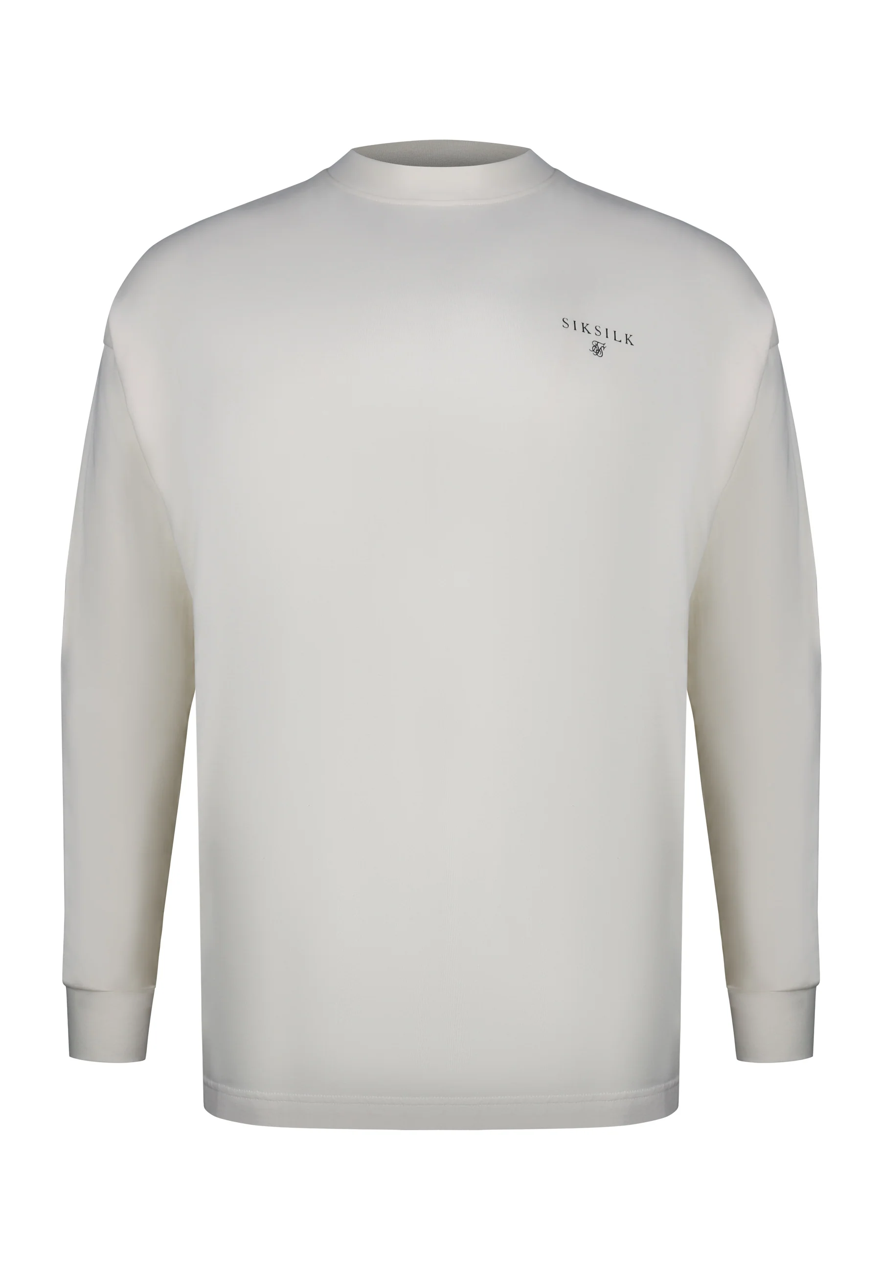 Ecru Long Sleeve T-Shirt - Image 6