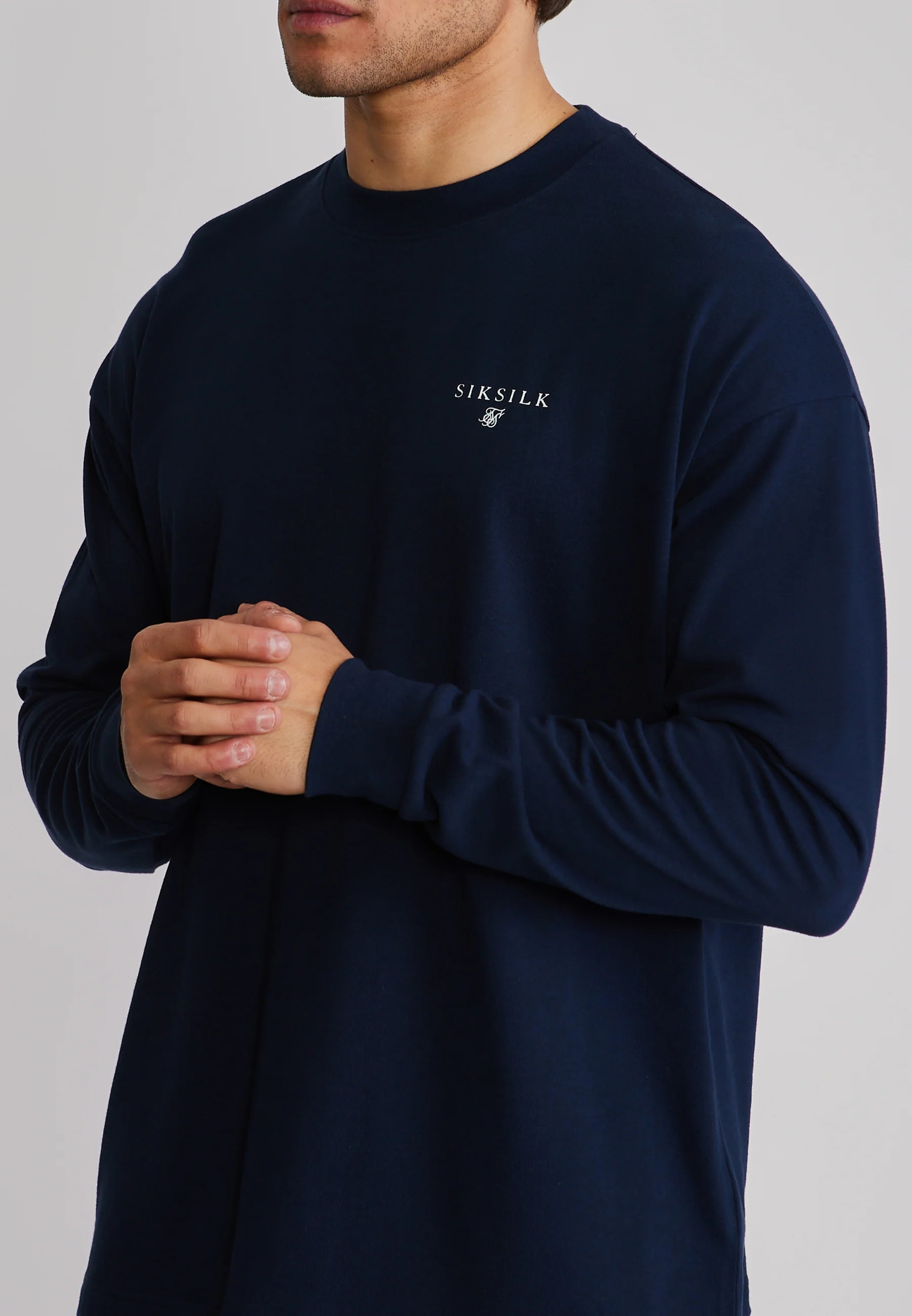 Navy Long Sleeve T-Shirt - Image 2