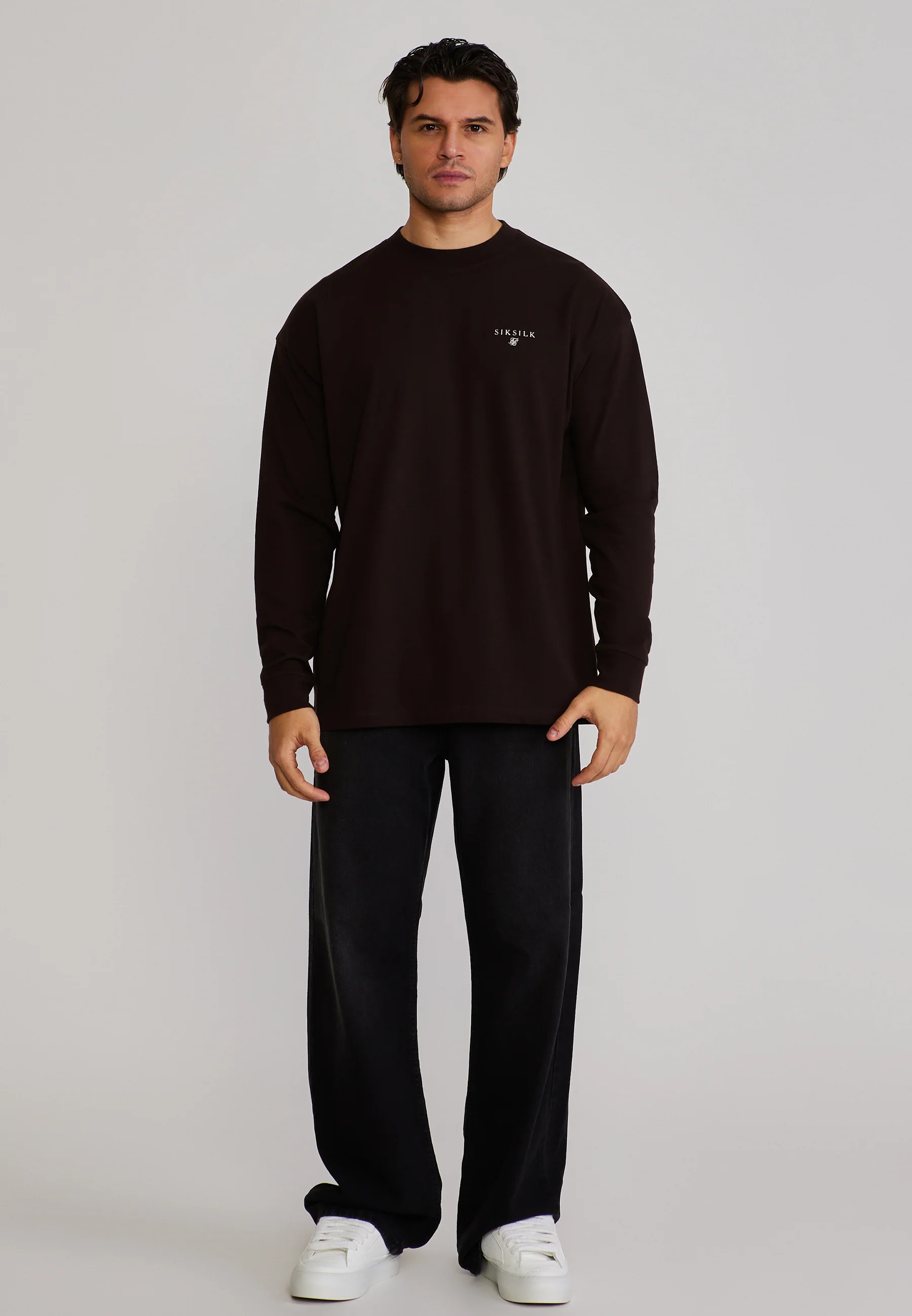 Brown Long Sleeve T-Shirt - Image 3