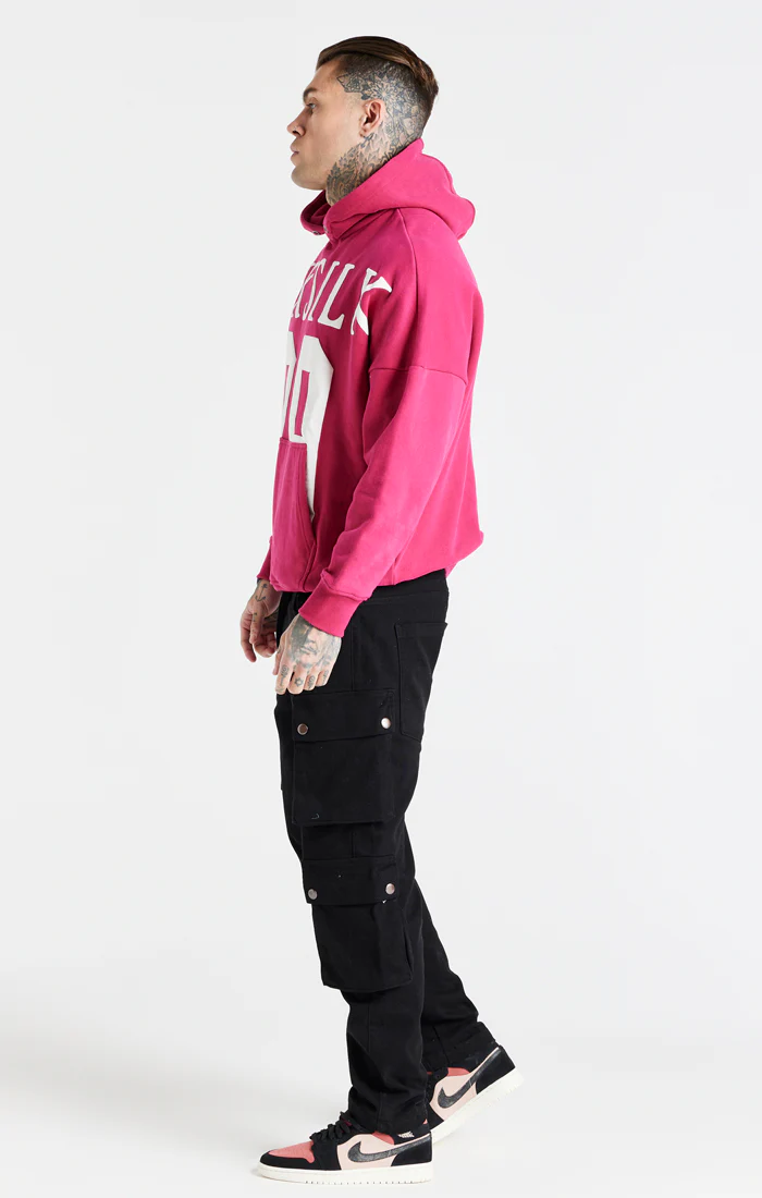 Black Loose Fit Cargo Pant - Image 6