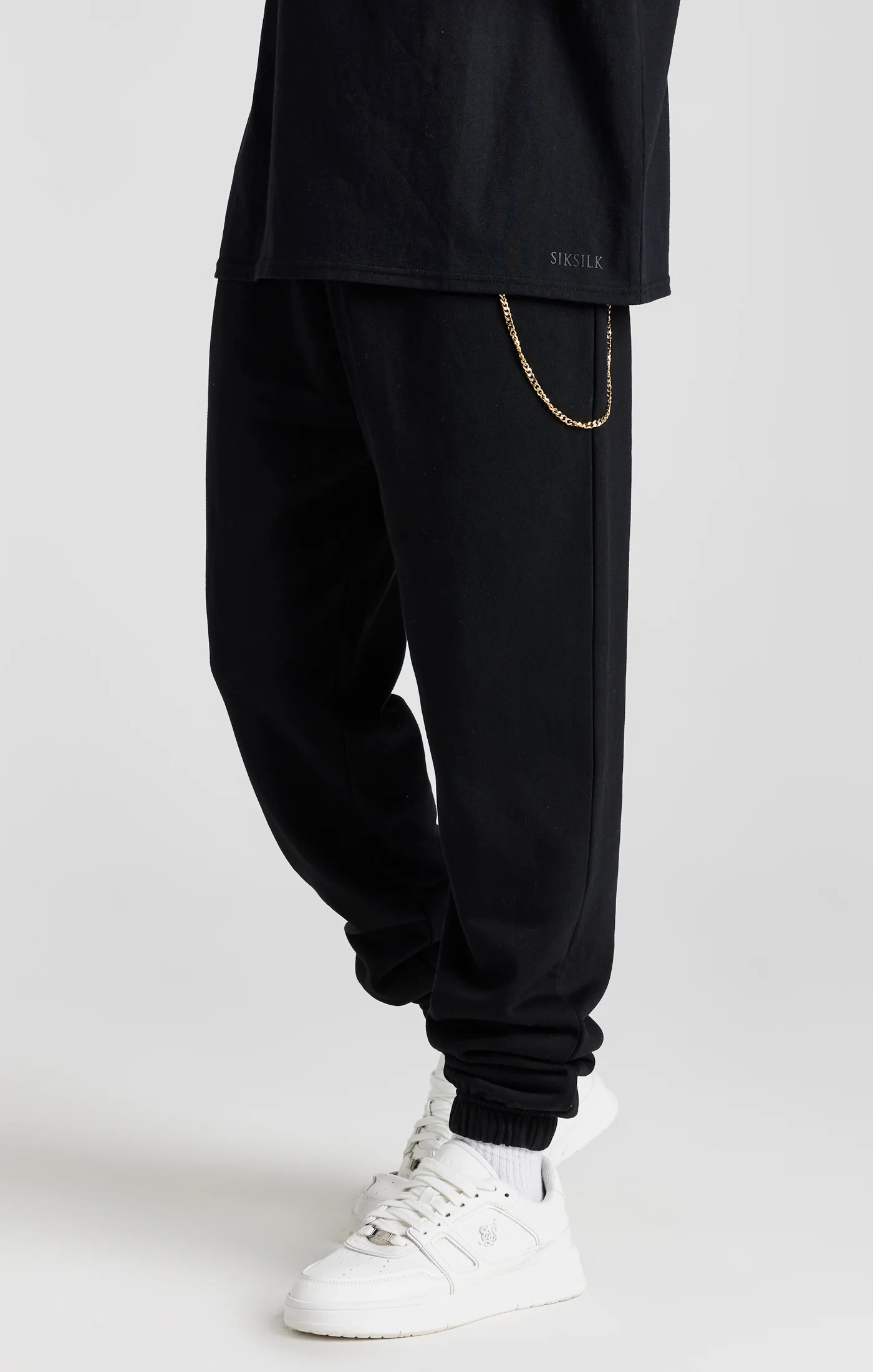 Black Chain Jogger
