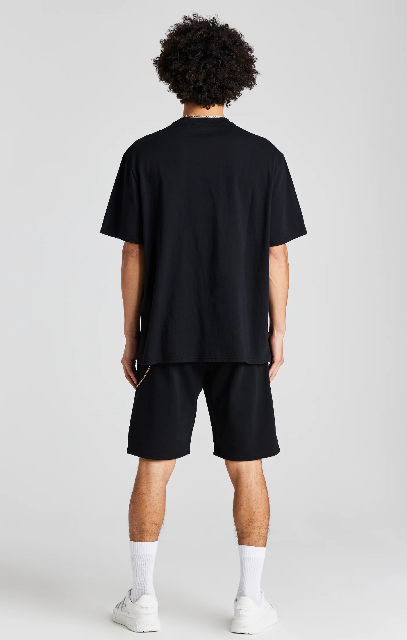 Black Chain Loose Fit Short - Image 5