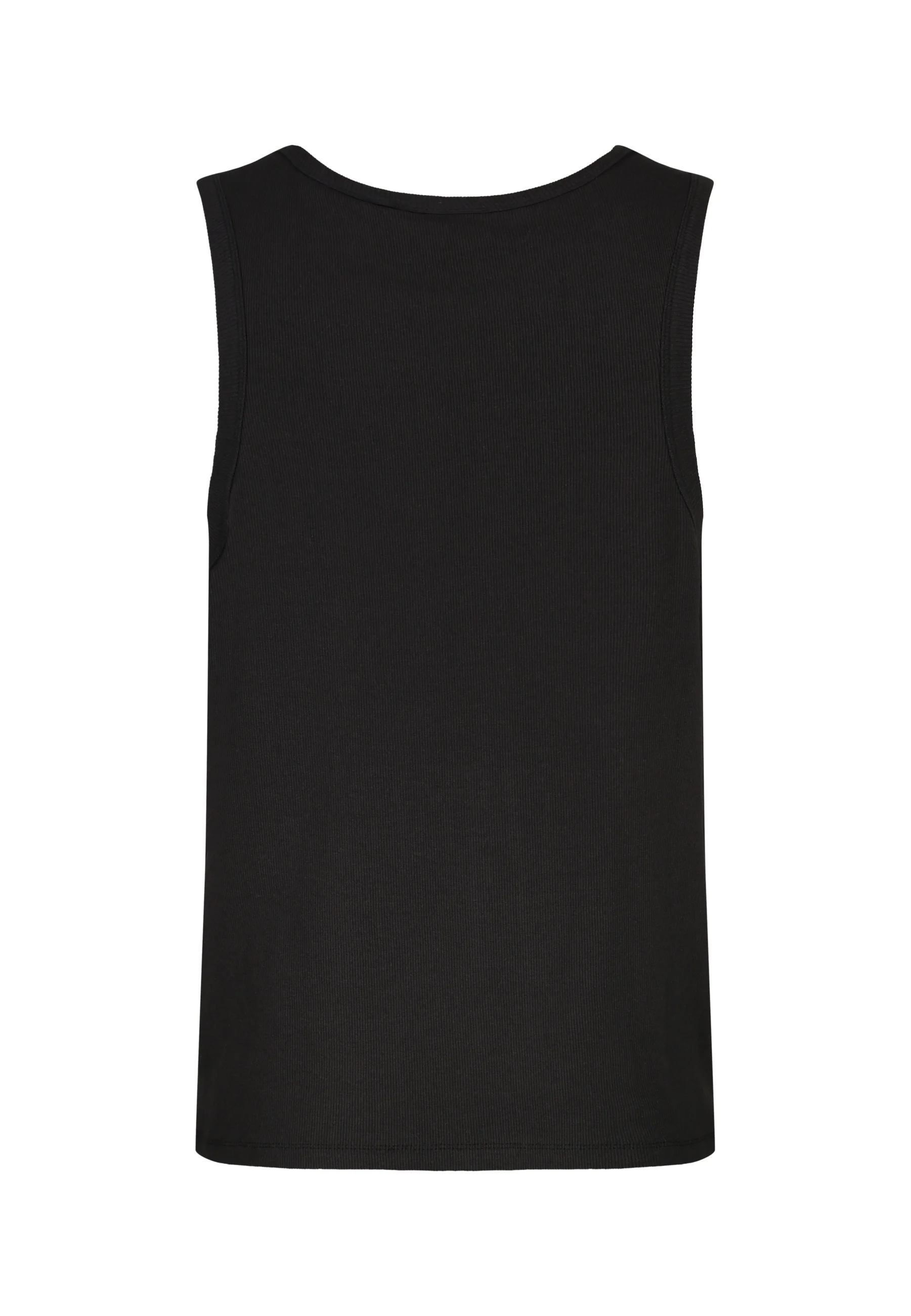 Black Loose Fit Vest - Image 7