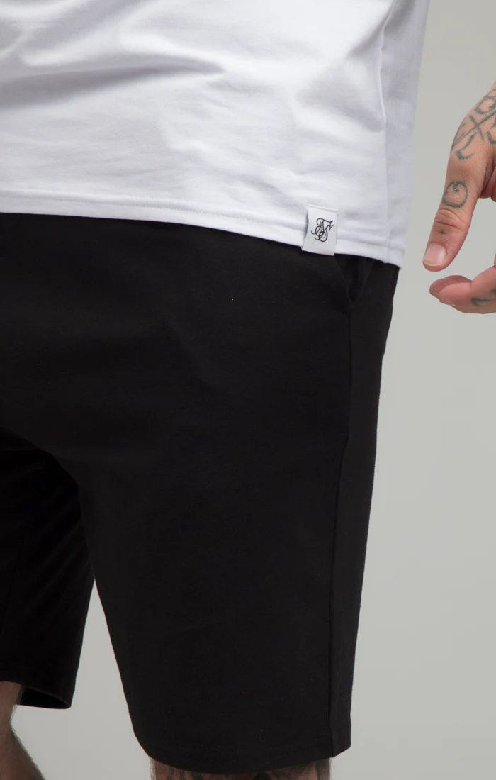 Black Lounge Jersey Short - Image 5