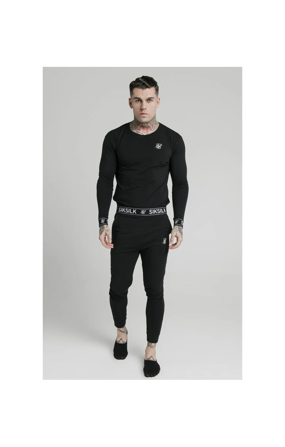 SikSilk Lounge Pants – Black - Image 4