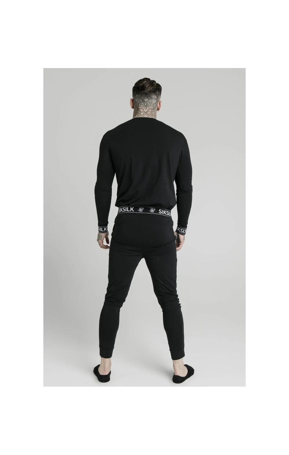 SikSilk Lounge Pants – Black - Image 6