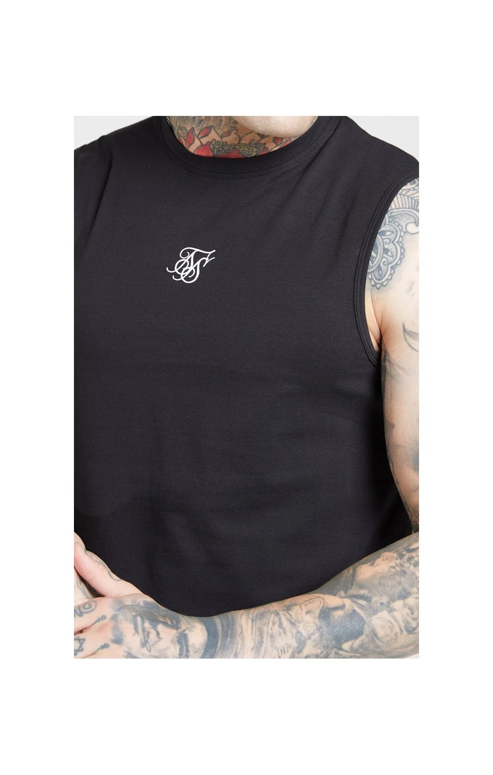 Grey And Black Lounge Vest - Image 2