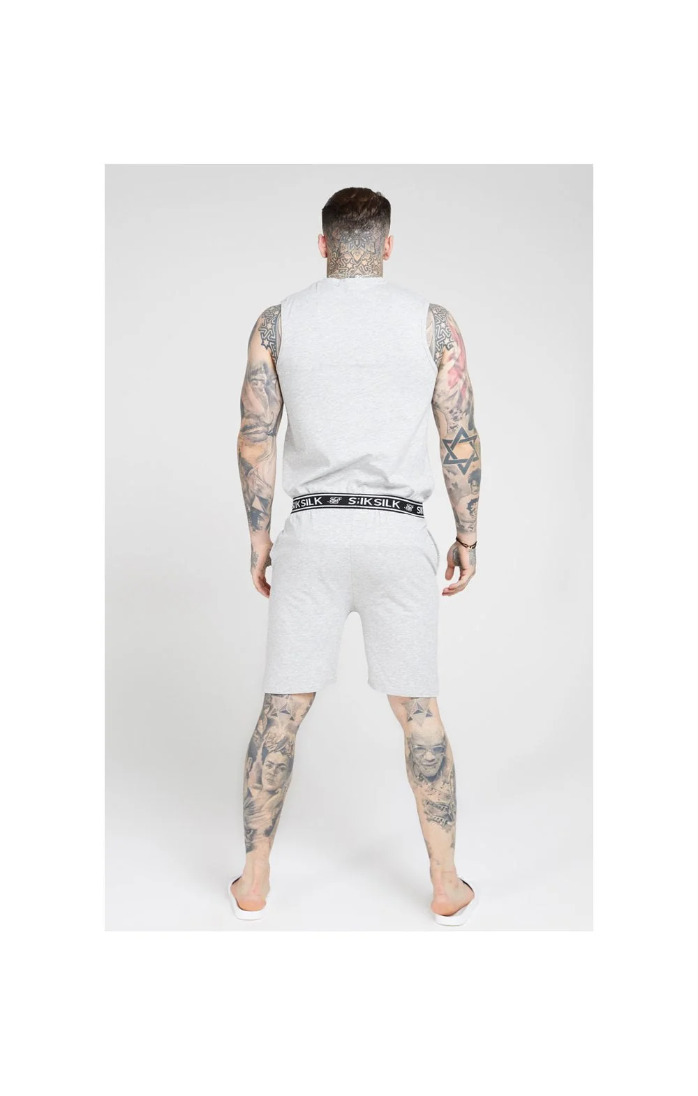 Grey And Black Lounge Vest - Image 8