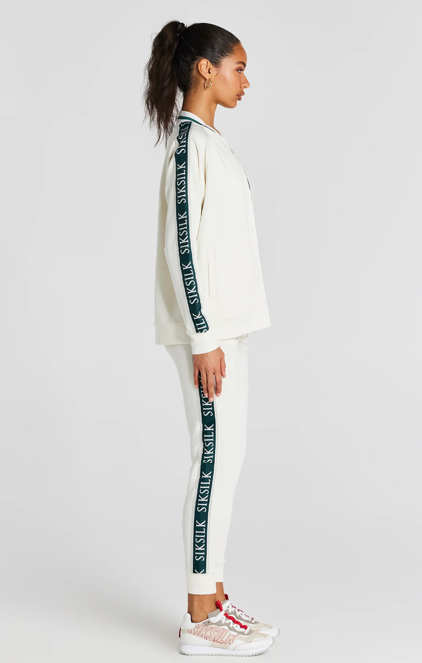Ecru Tape Bomber - Image 4