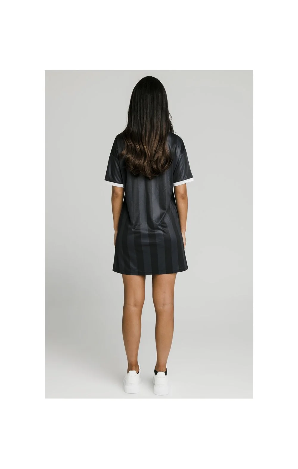 SikSilk Luxury Poly Dress - Black - Image 7