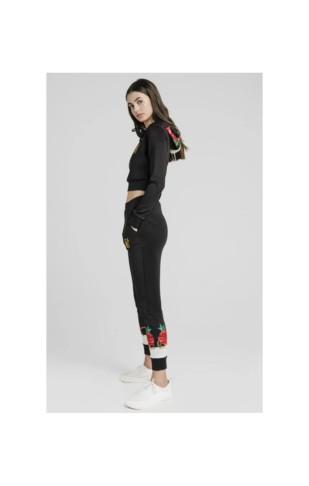 SikSilk Majestic Track Pants - Black - Image 4