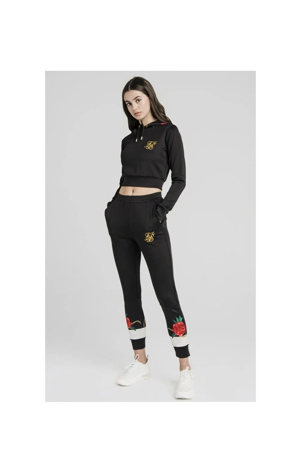 SikSilk Majestic Track Pants - Black - Image 5