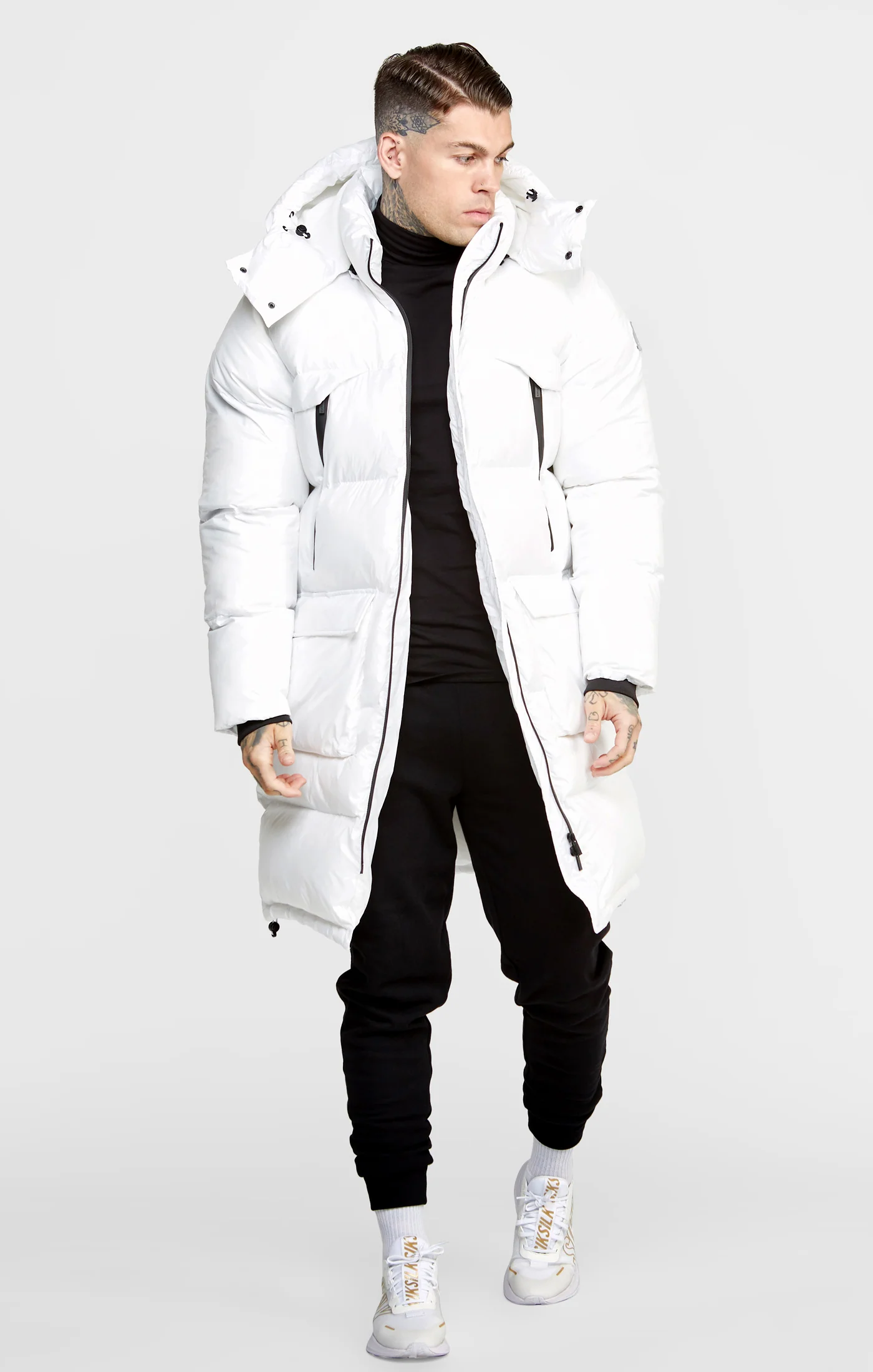 White Managers Coat - Image 3
