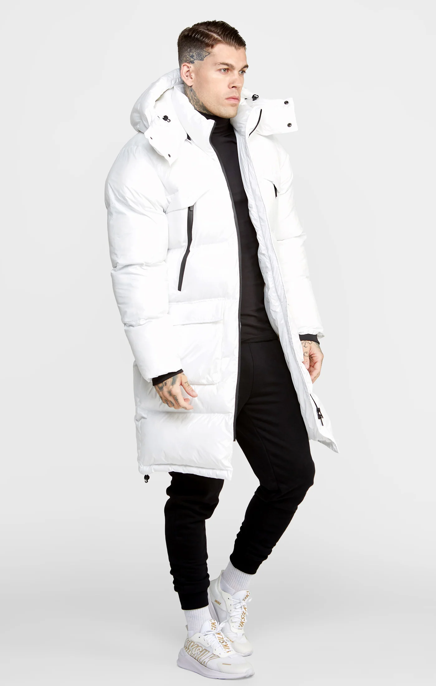 White Managers Coat - Image 4