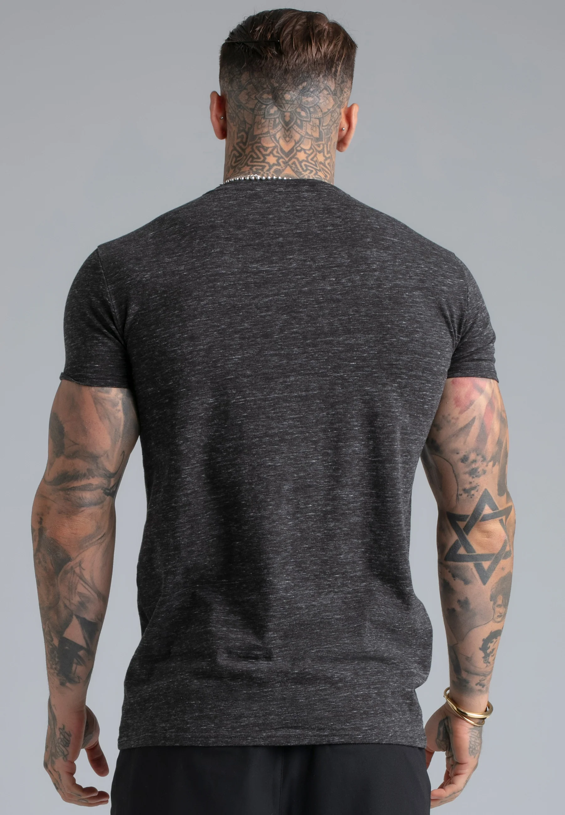 Black Marl T-Shirt - Image 5