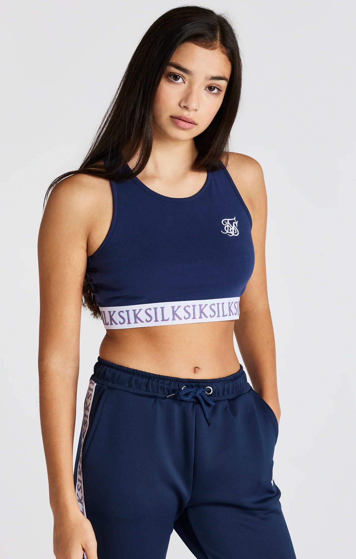 Girls Navy Bralette